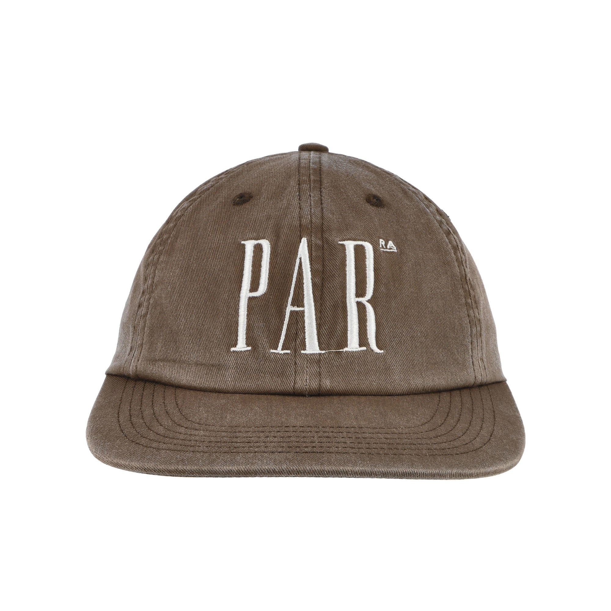 Parra Store Logo 6 Panel Hat Brown Basecap 54296 Detail View 1 | Overkill
