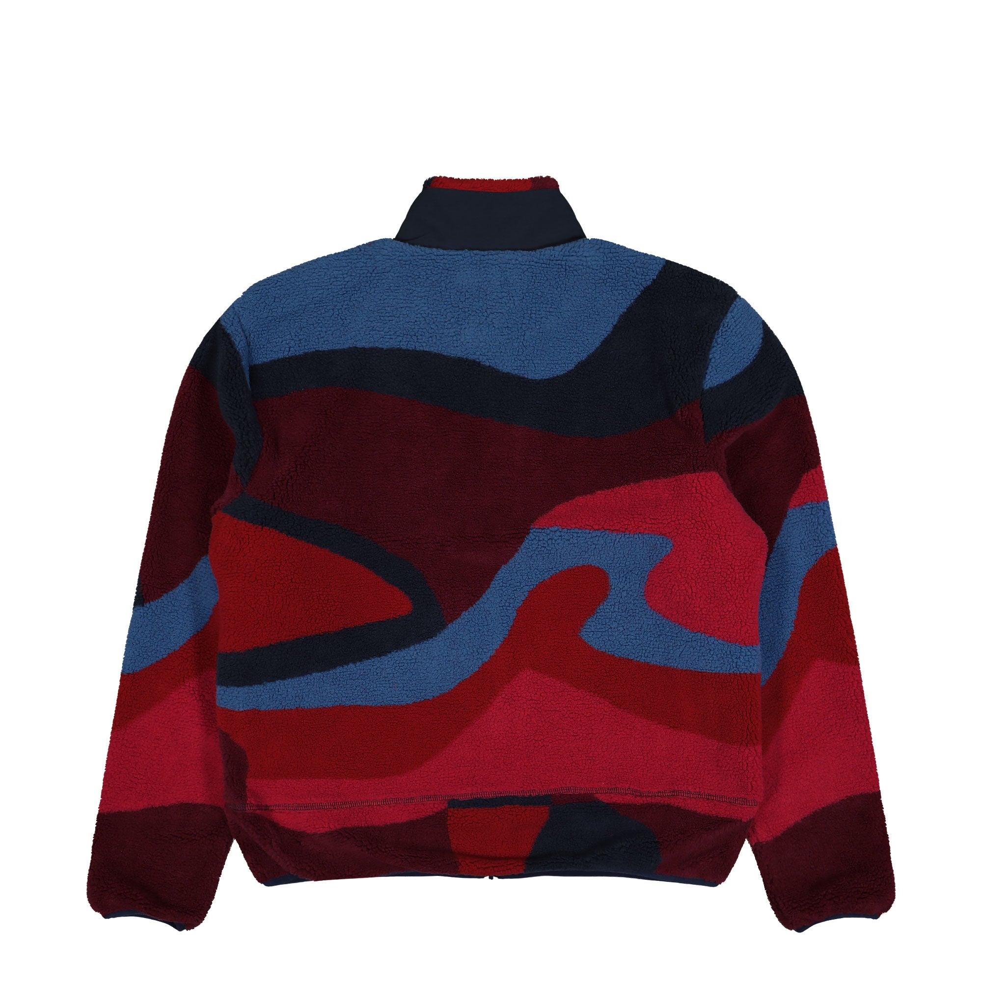 Parra Full Ftp Booster Polar Fleece Jacket Red Fleece Jacket 54345 Close-up | Overkill