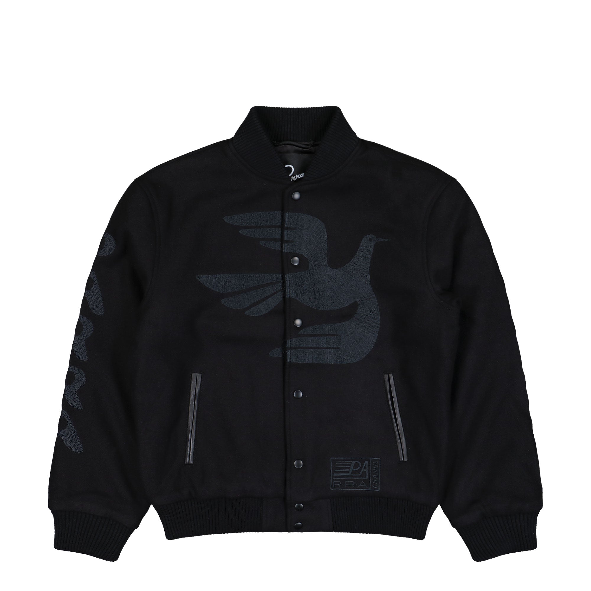 Parra Not Movie Quality Varsity Jacket Black Varsity Jacket 54365 | Overkill