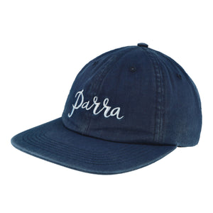 Parra Scripted 6 Panel Hat Navy Blue Basecap 54381 | Overkill