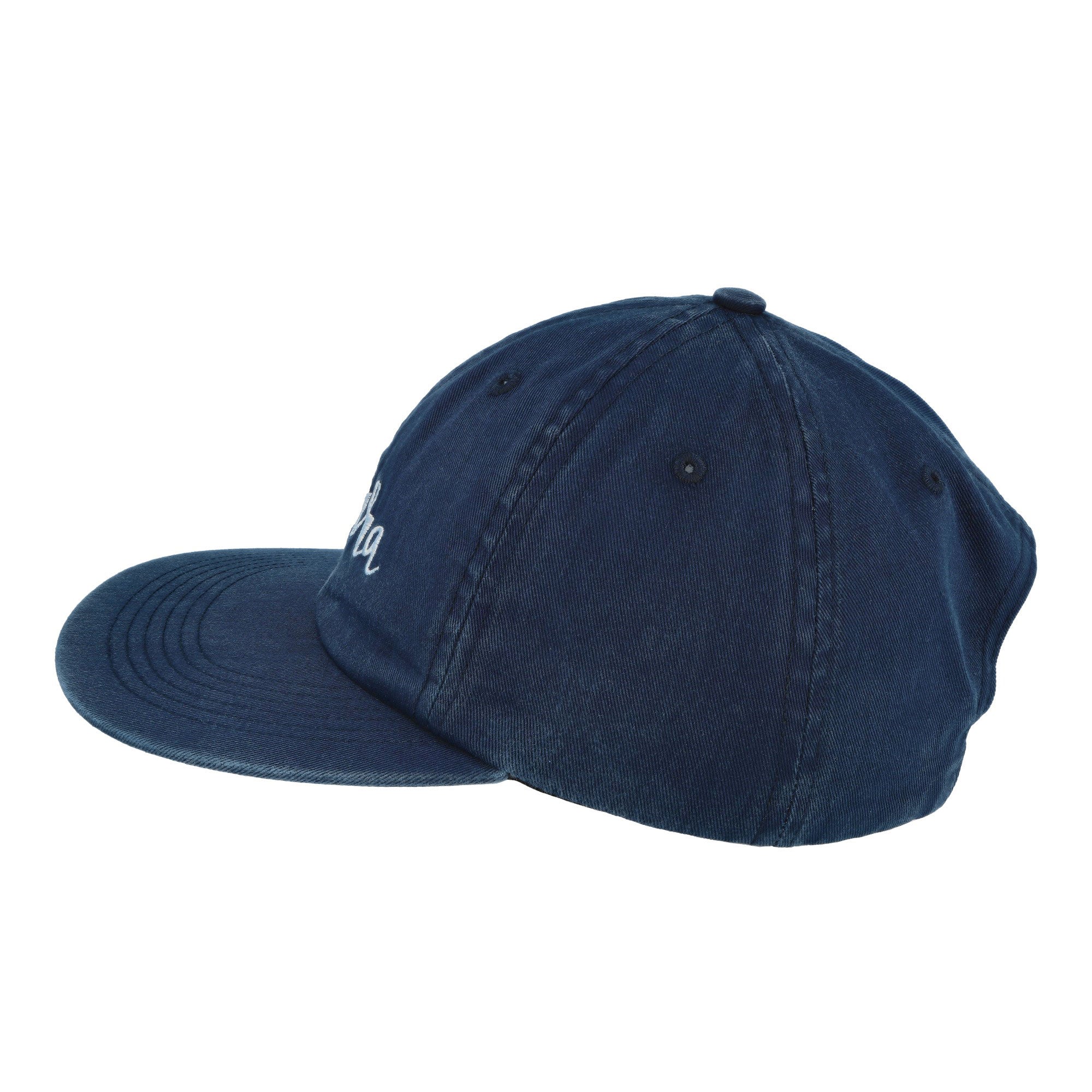 Parra Scripted 6 Panel Hat Navy Blue Basecap 54381 Close-up | Overkill