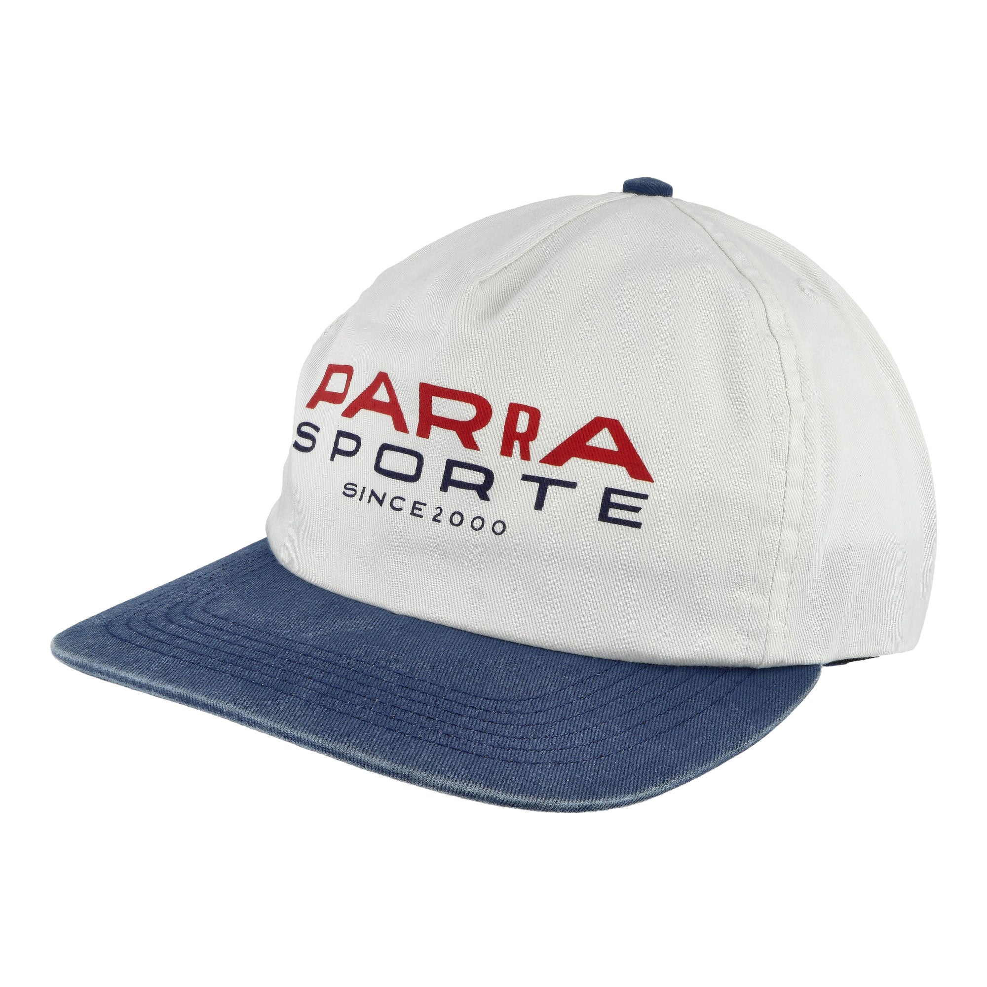 Parra Sporte 5 Panel Hat White Basecap 55194 | Overkill