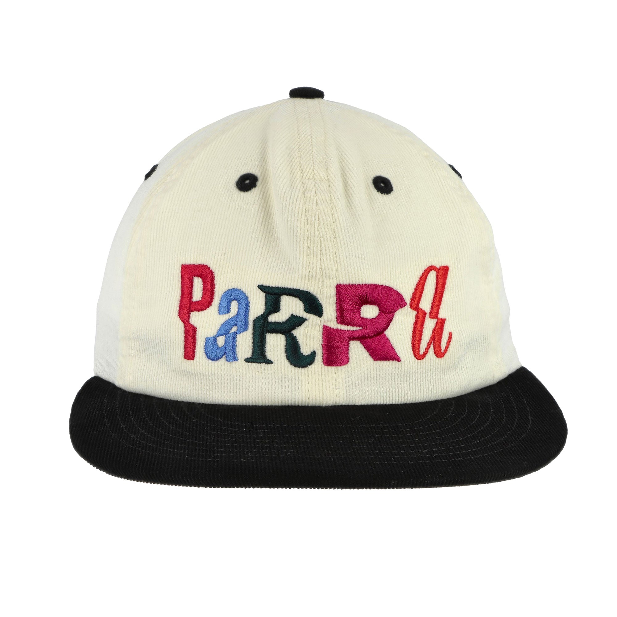 Parra Error Logo 5 Panel Hat Off White Basecap 55197 Detail View 1 | Overkill