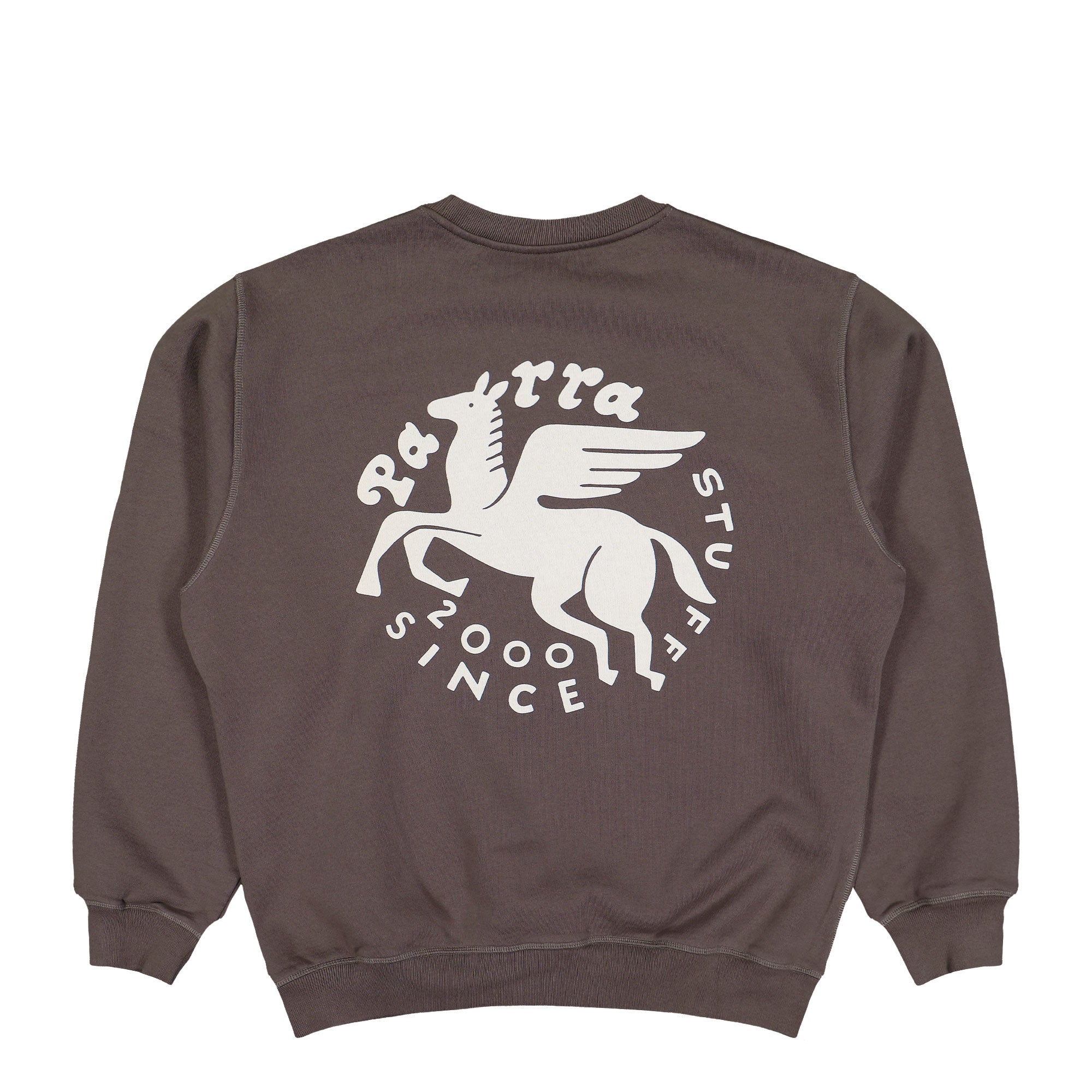 Parra Gasoline Crew Neck Sweatshirt Brown Sweatshirt 55236 Detailfoto | Overkill