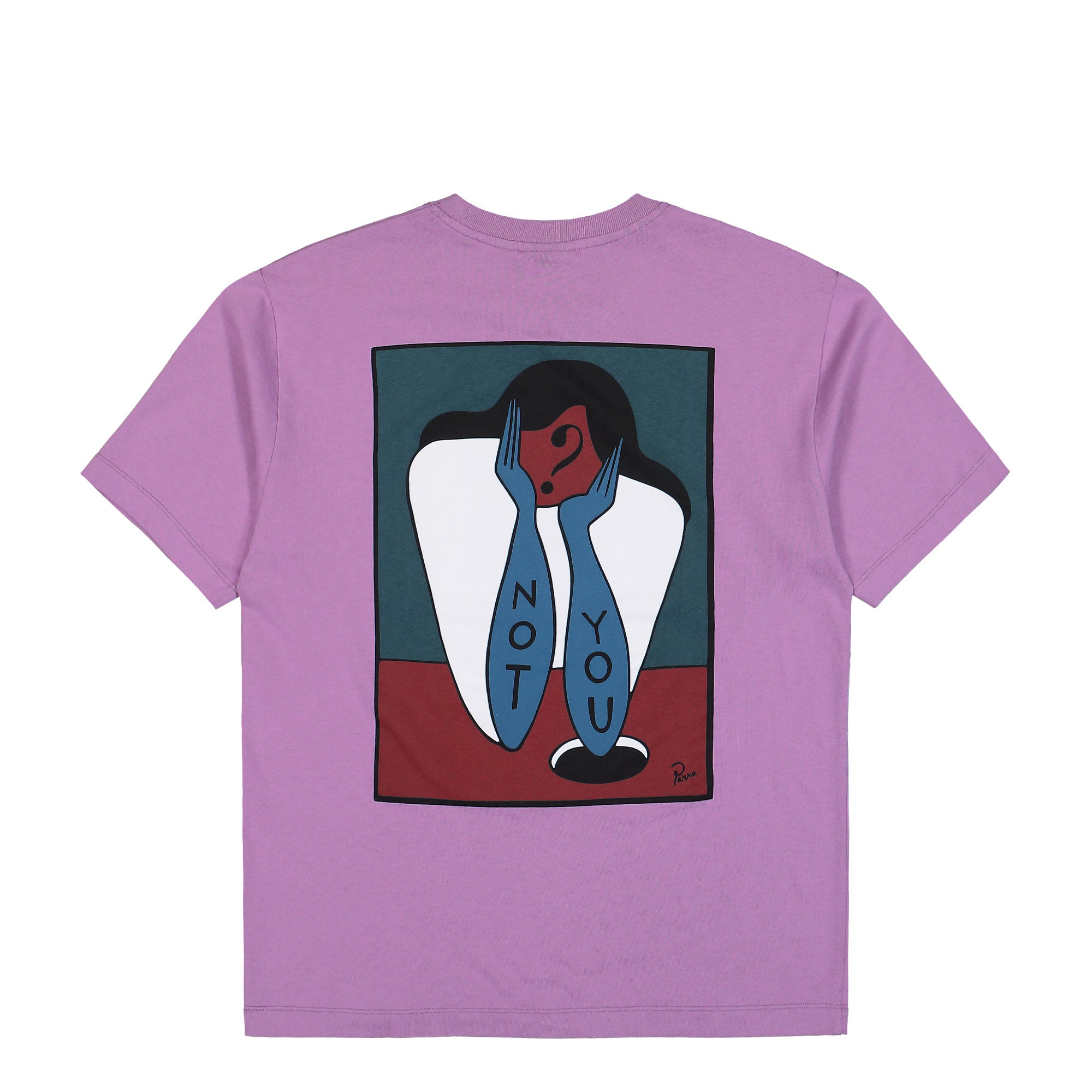 Parra Not You T-Shirt Purple T-Shirts 55350 Close-up | Overkill