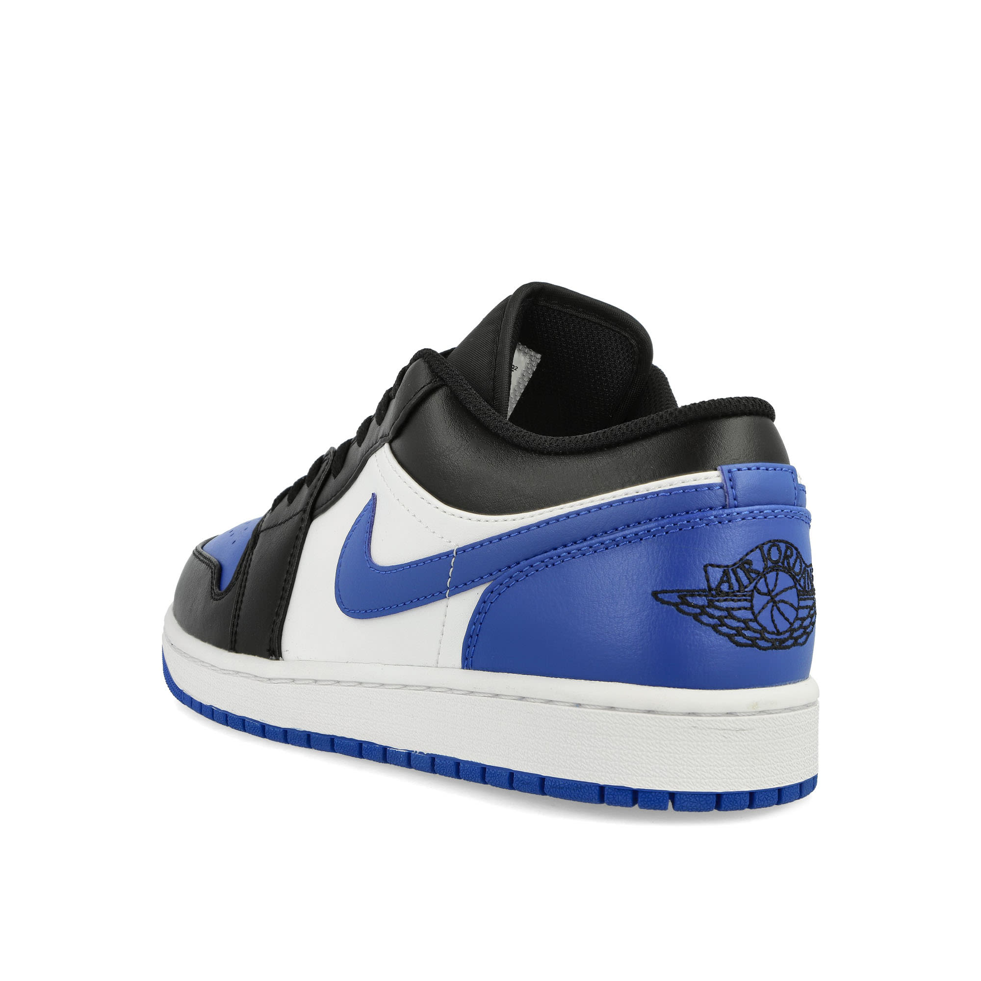 Jordan Air Jordan 1 Low White / Royal Blue - Black - White Low Top Sneakers Material | Overkill