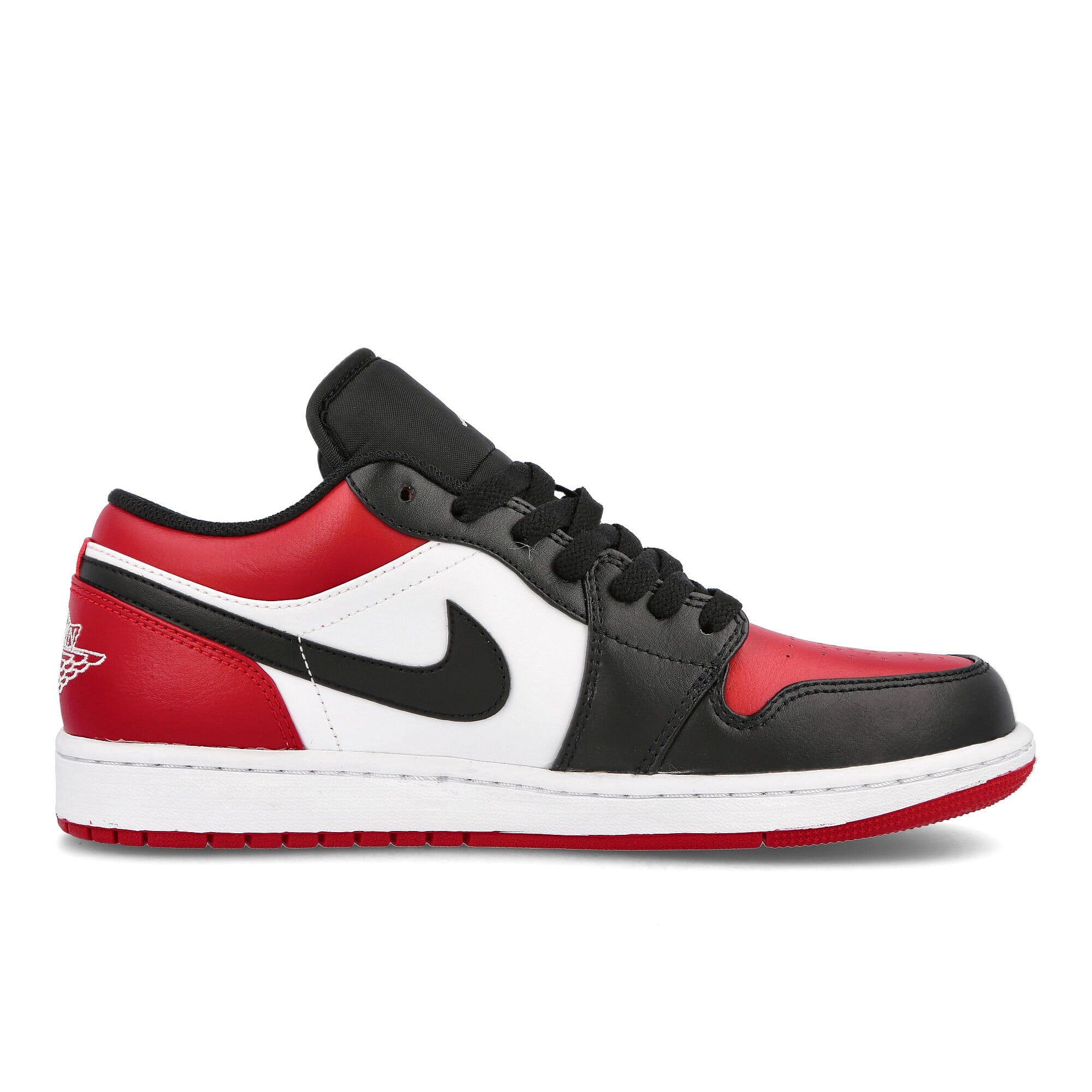 Jordan Air Jordan 1 Low Gym Red / White - Black Material | Overkill