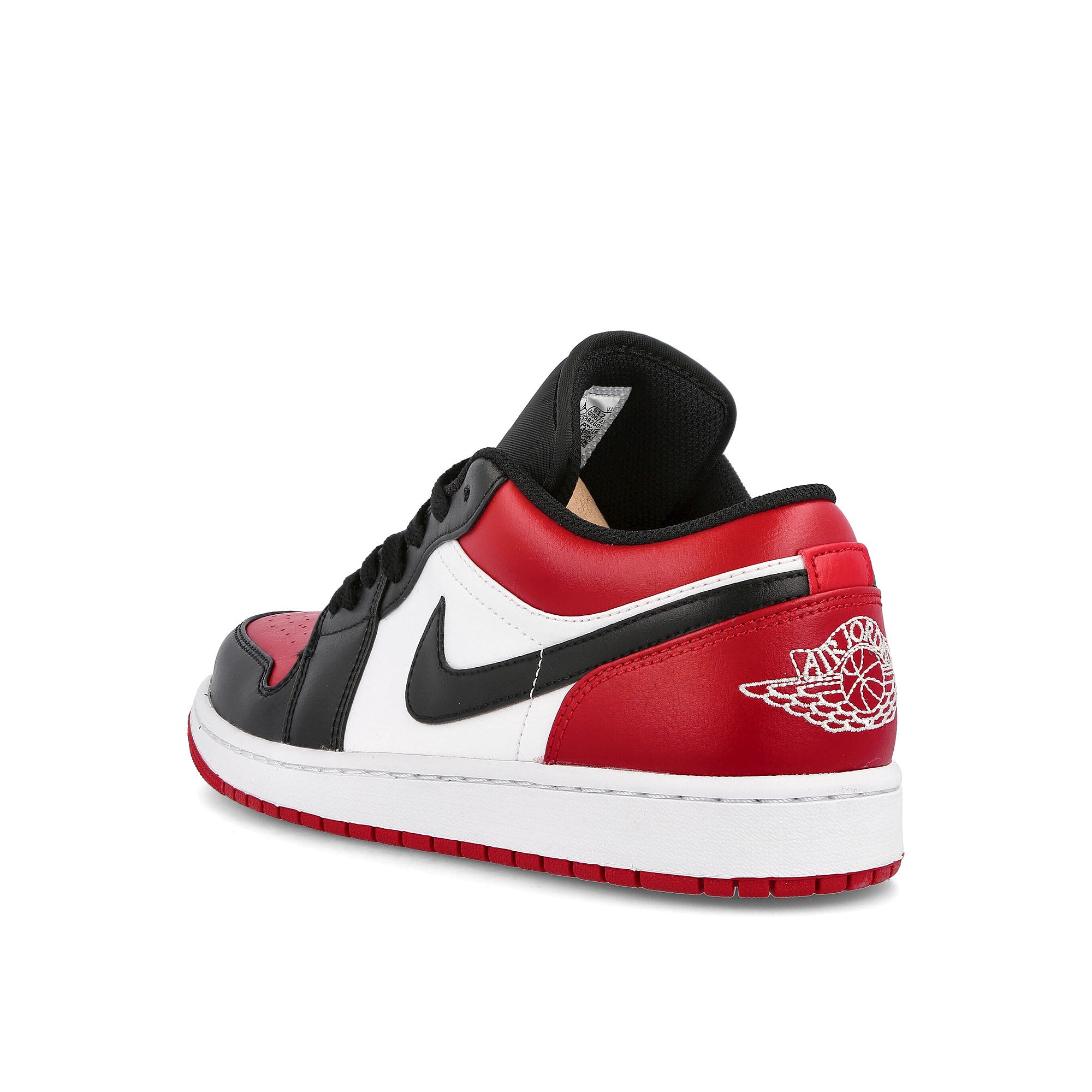 Jordan Air Jordan 1 Low Gym Red / White - Black Close-up | Overkill
