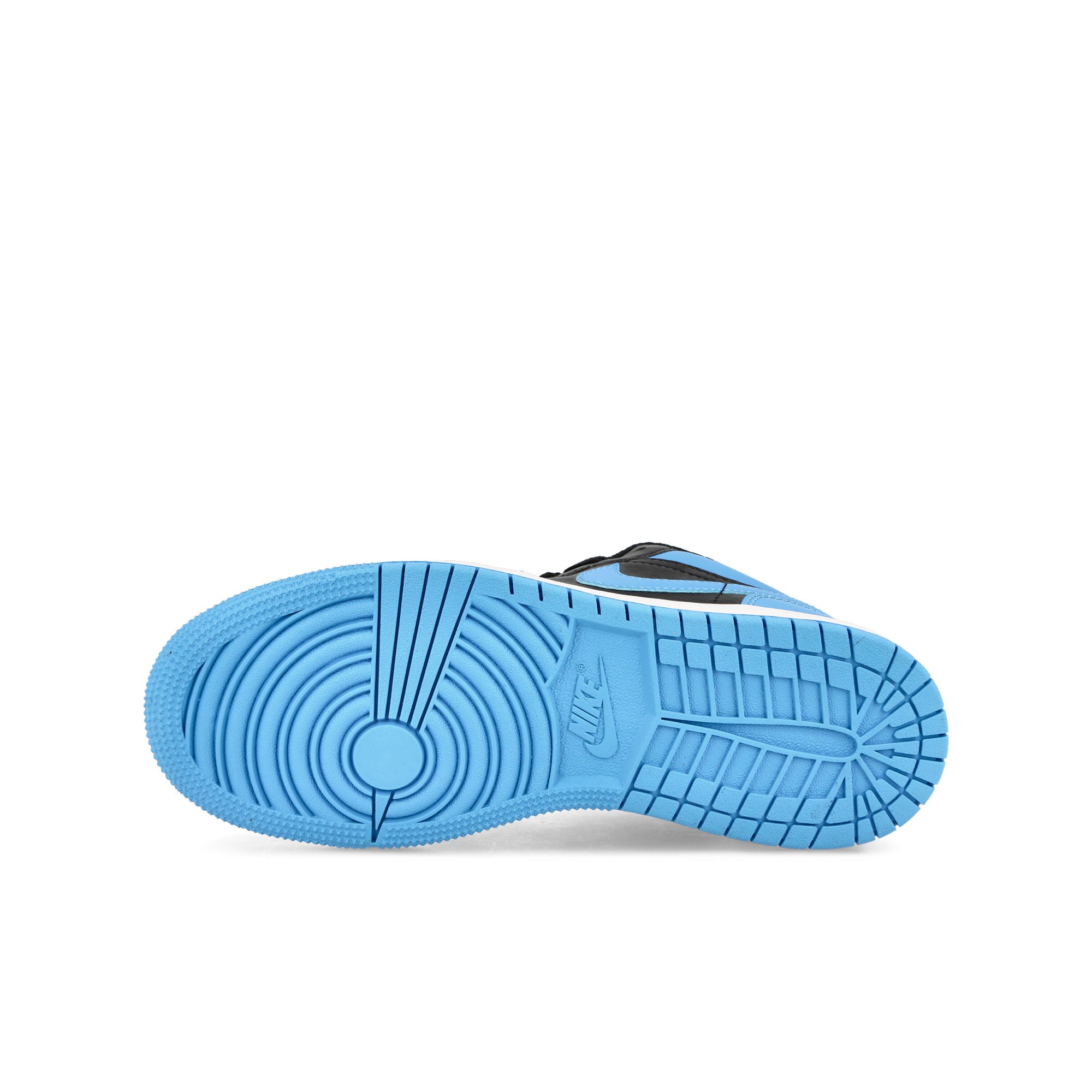 Jordan Air Jordan 1 Low GS Black-Black - University Blue - White Low Top Sneakers Detail View 1 | Overkill