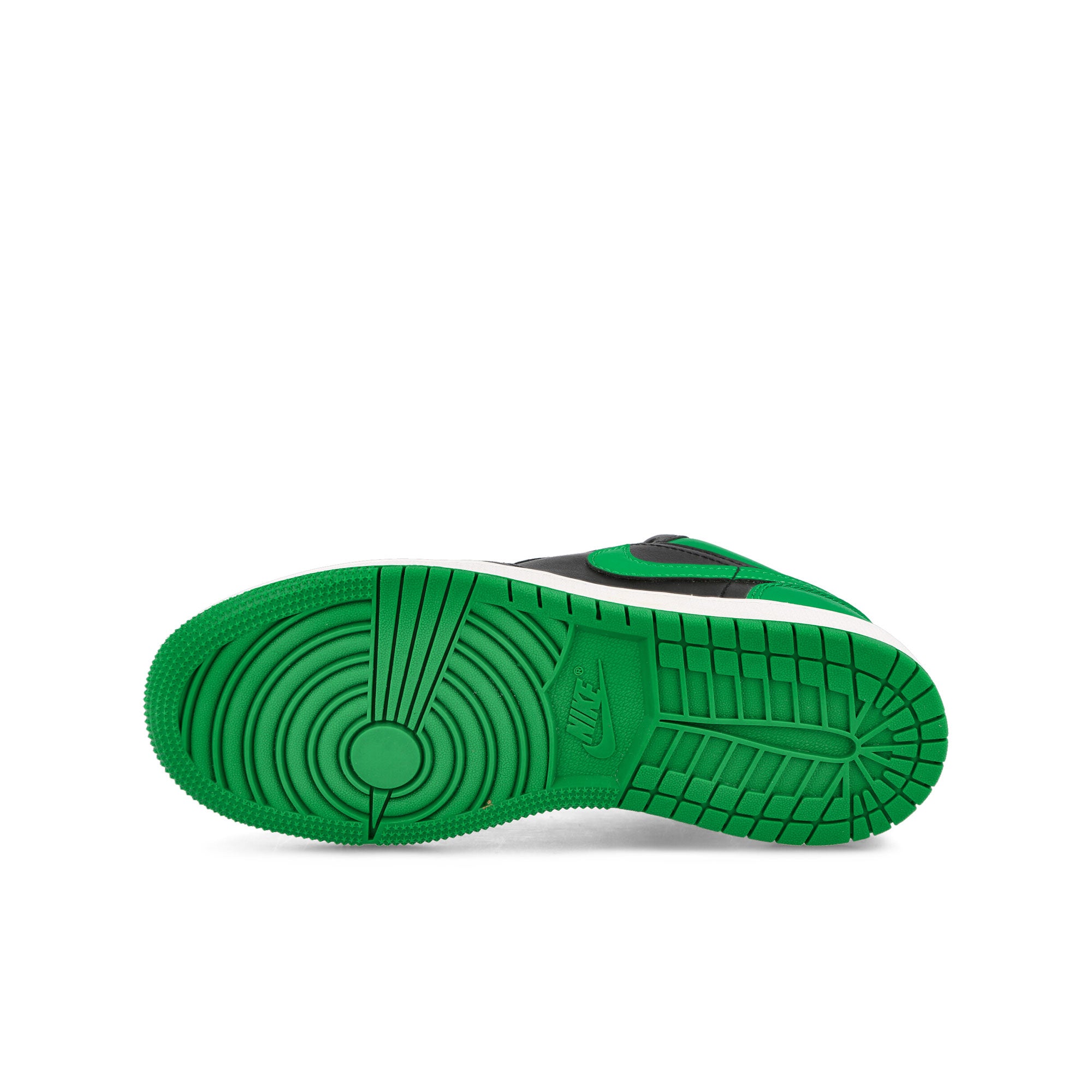 Jordan Air Jordan 1 Low GS Black / Black - Lucky Green - White Low Top Sneakers Detail View 1 | Overkill