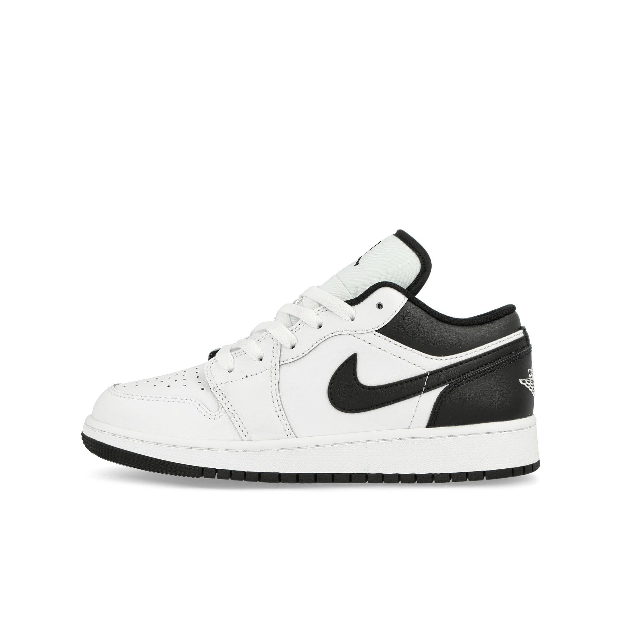 Jordan Air Jordan 1 Low GS White / Black - White Low Top Sneakers 553560 132 | Overkill