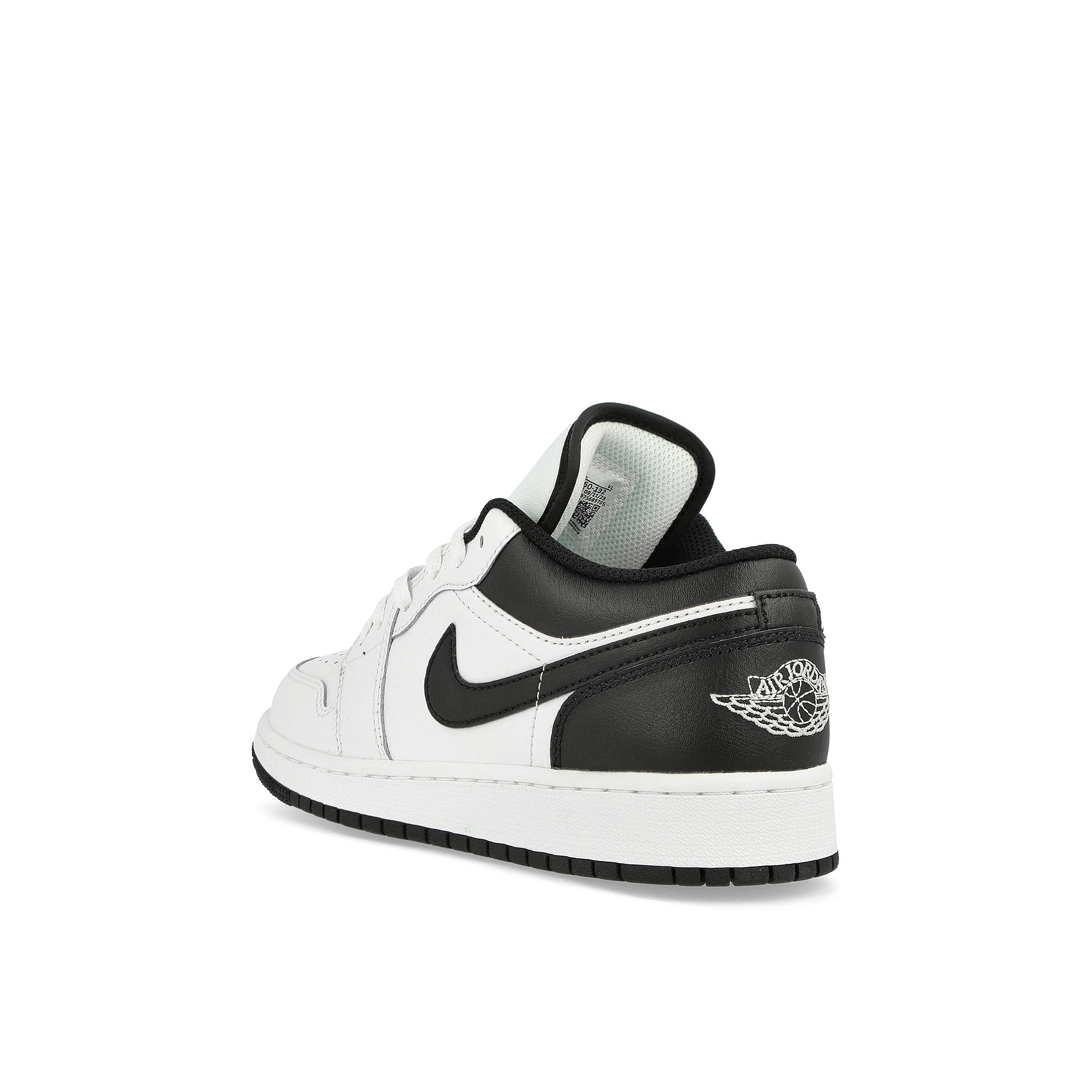 Jordan Air Jordan 1 Low GS White / Black - White Low Top Sneakers Material | Overkill