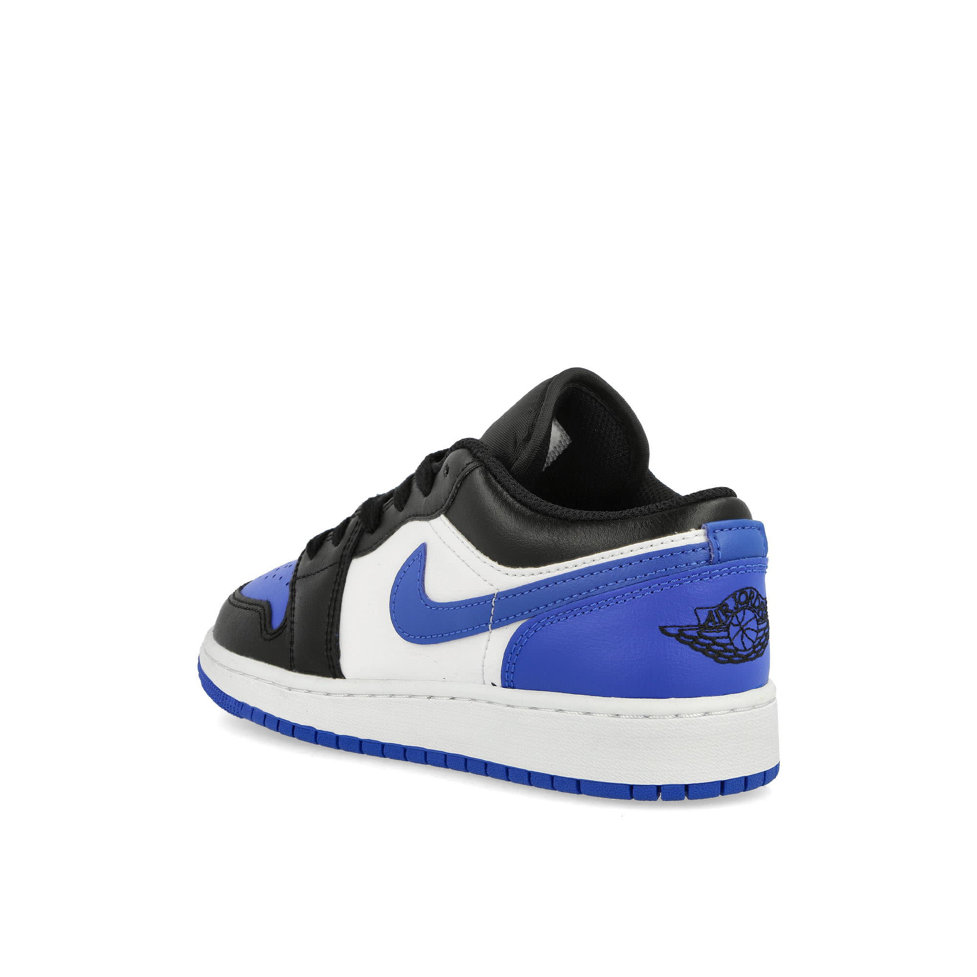 Jordan Air Jordan 1 Low GS White-Royal Blue - Black - White Low Top Sneakers Material | Overkill