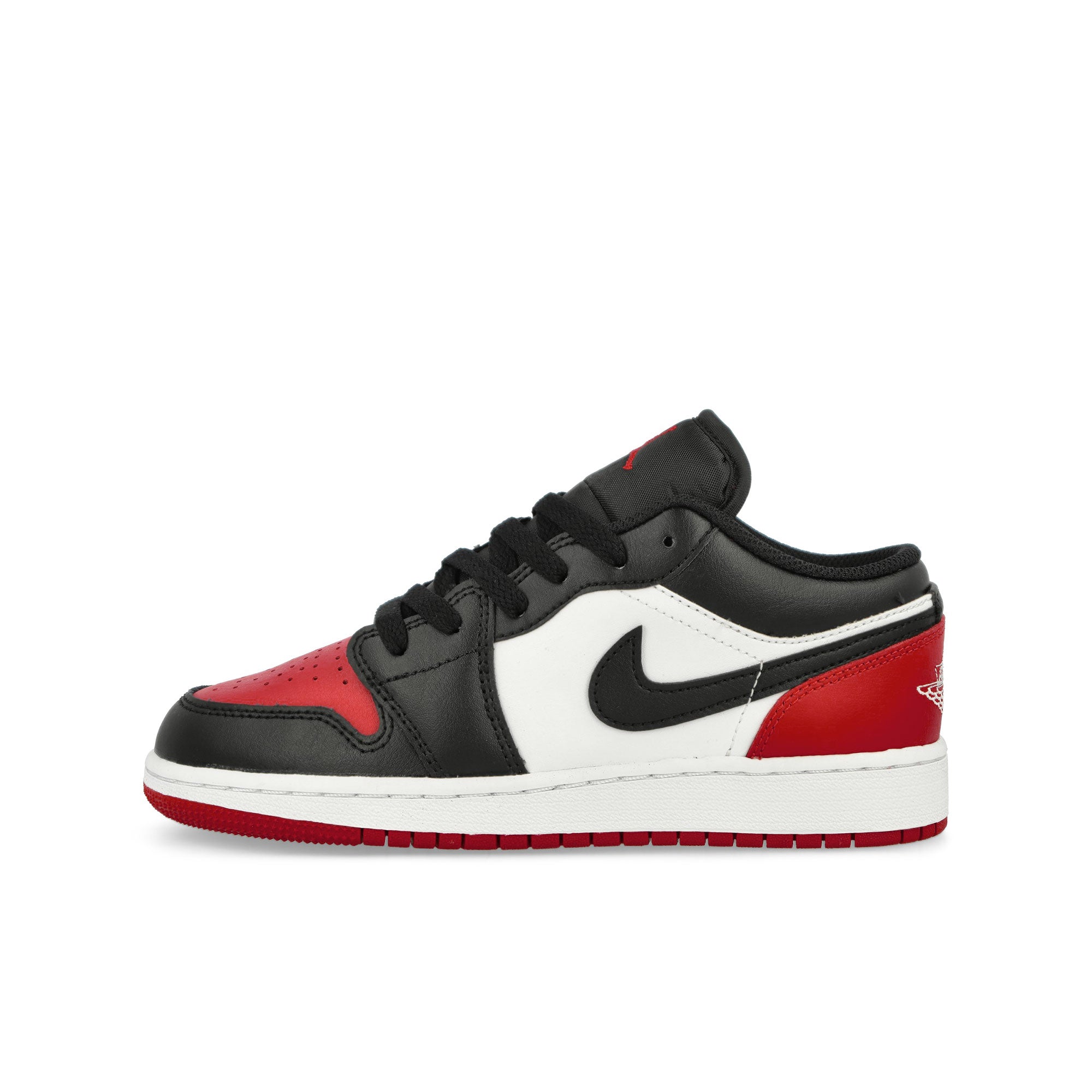 Jordan Air Jordan 1 Low GS White-Black - Varsity Red - White Low Top Sneakers 553560 161 | Overkill