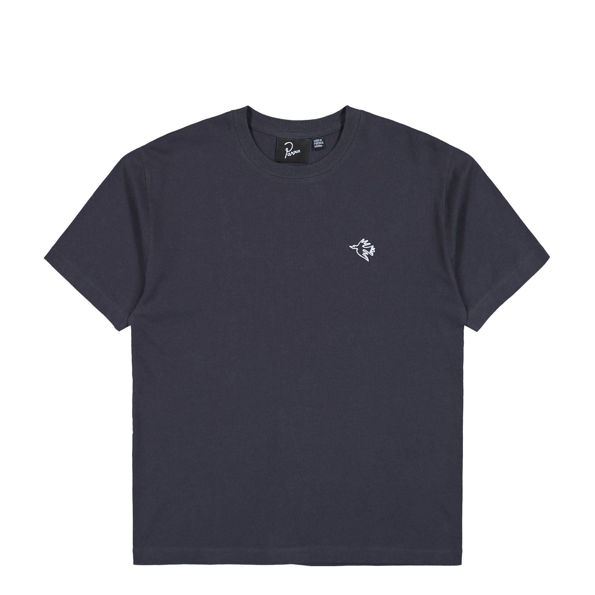 Parra Yarn Bird T-Shirt Blue T-Shirts 55371 | Overkill