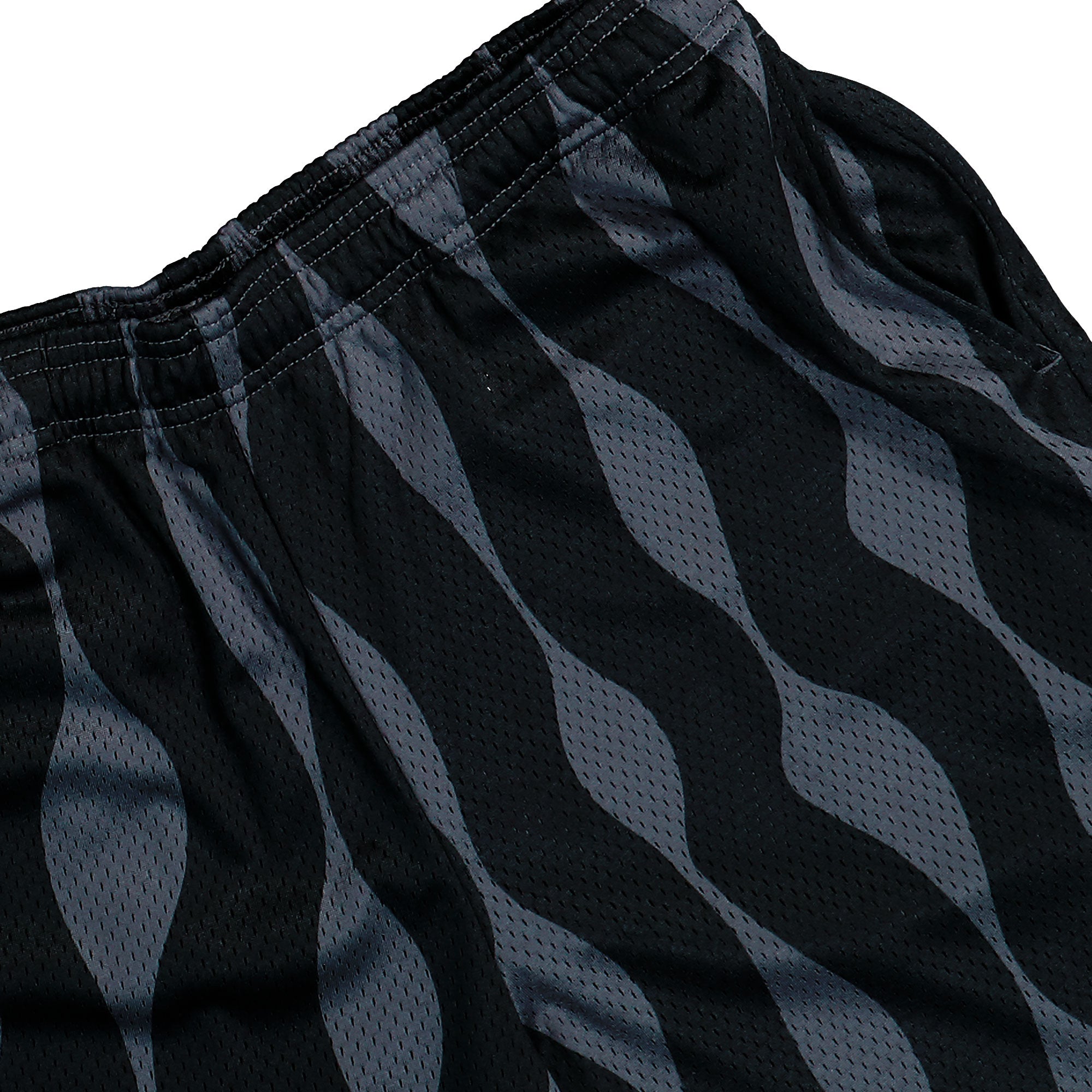 Parra Waved Mesh Shorts Black Shorts 55430 Detail View 1 | Overkill
