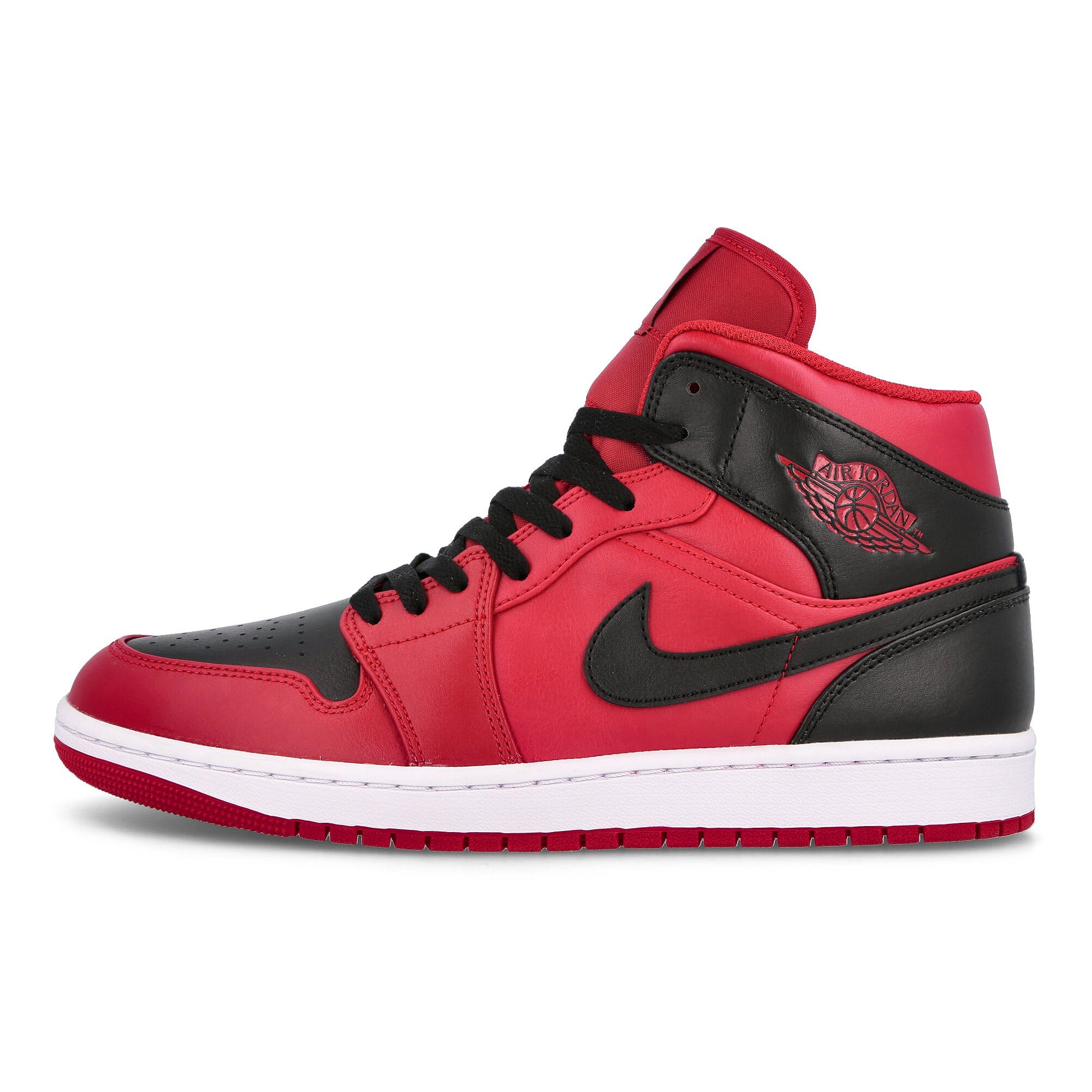 Jordan Air Jordan 1 Mid Gym Red-Black - White Mid Top Sneakers 554724 660 | Overkill