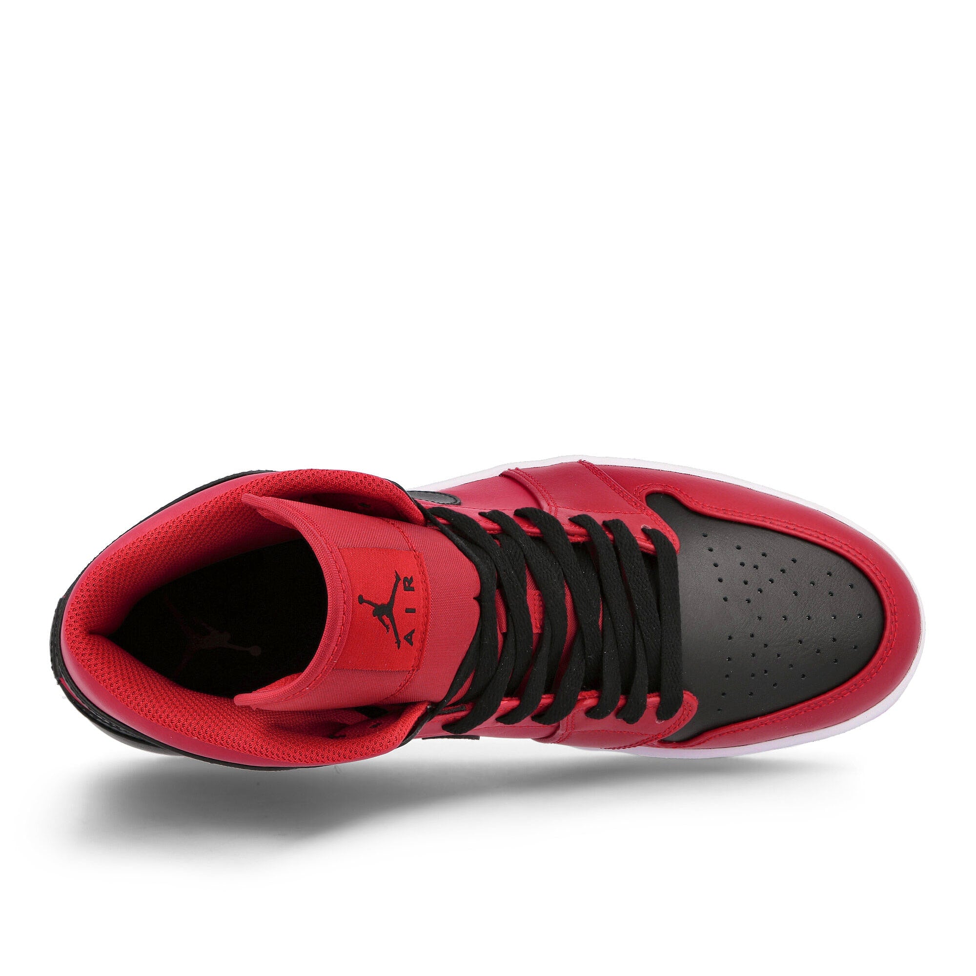 Jordan Air Jordan 1 Mid Gym Red-Black - White Mid Top Sneakers Detailfoto | Overkill