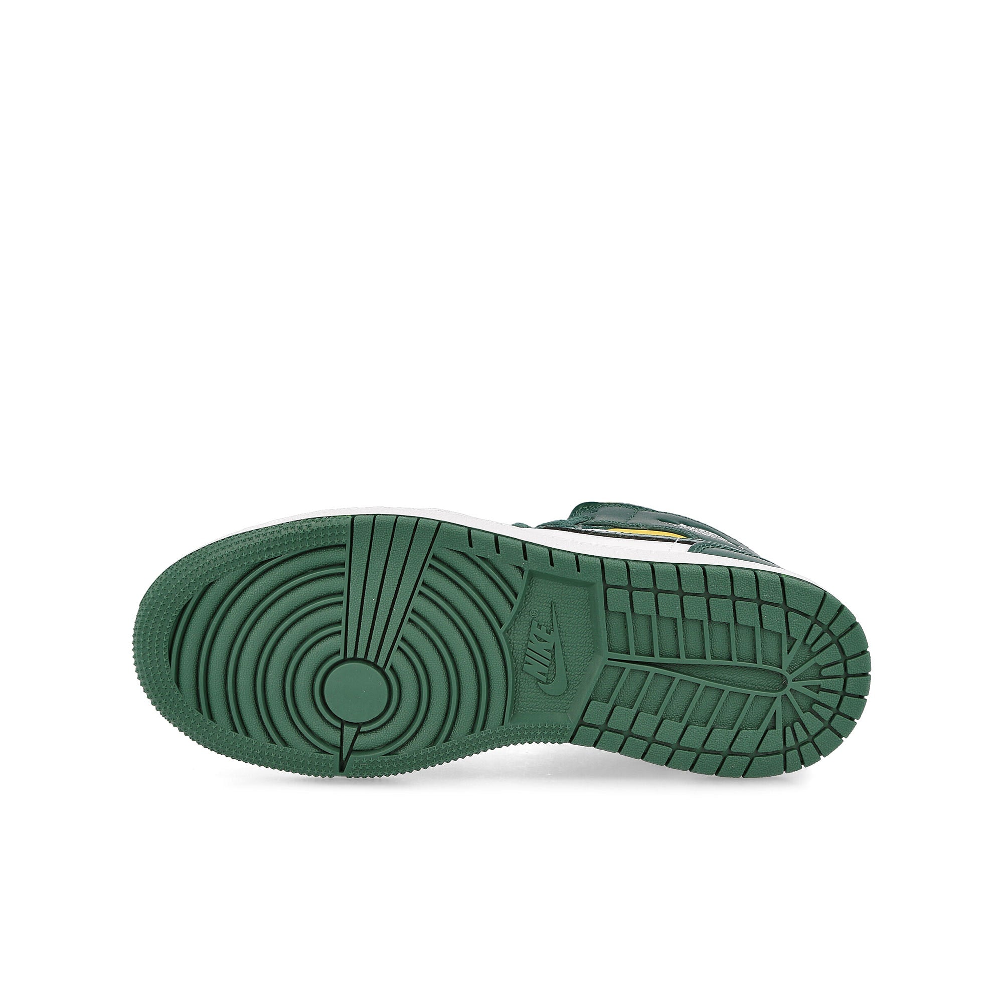 Jordan Air Jordan 1 Mid GS Noble Green / Pollen - White Detail view 2 | Overkill