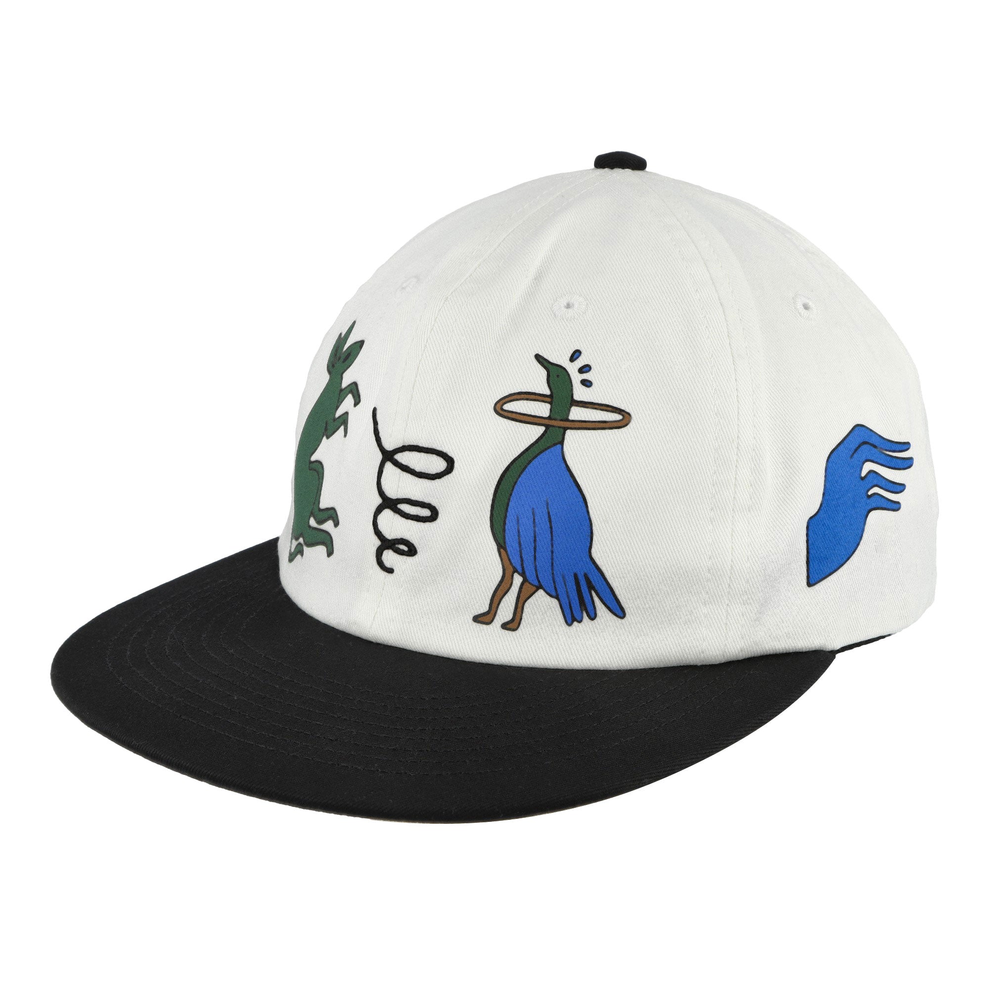 Parra Animal Style 6 Panel Hat Grey Basecap 55485 | Overkill