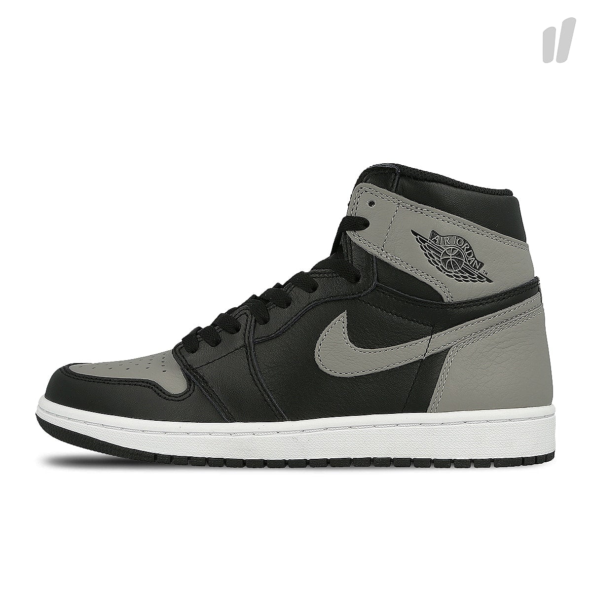 Jordan Air Jordan 1 Retro High OG Black / Medium Grey - White High Top Sneakers 555088 013 | Overkill