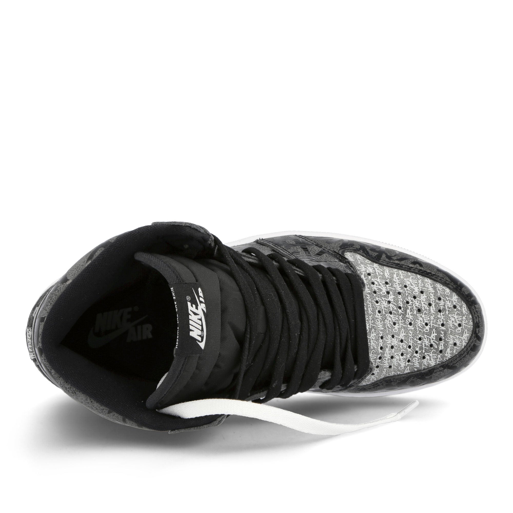 Jordan Air Jordan 1 Retro High OG Black / White - Particle Grey Detail view 1 | Overkill