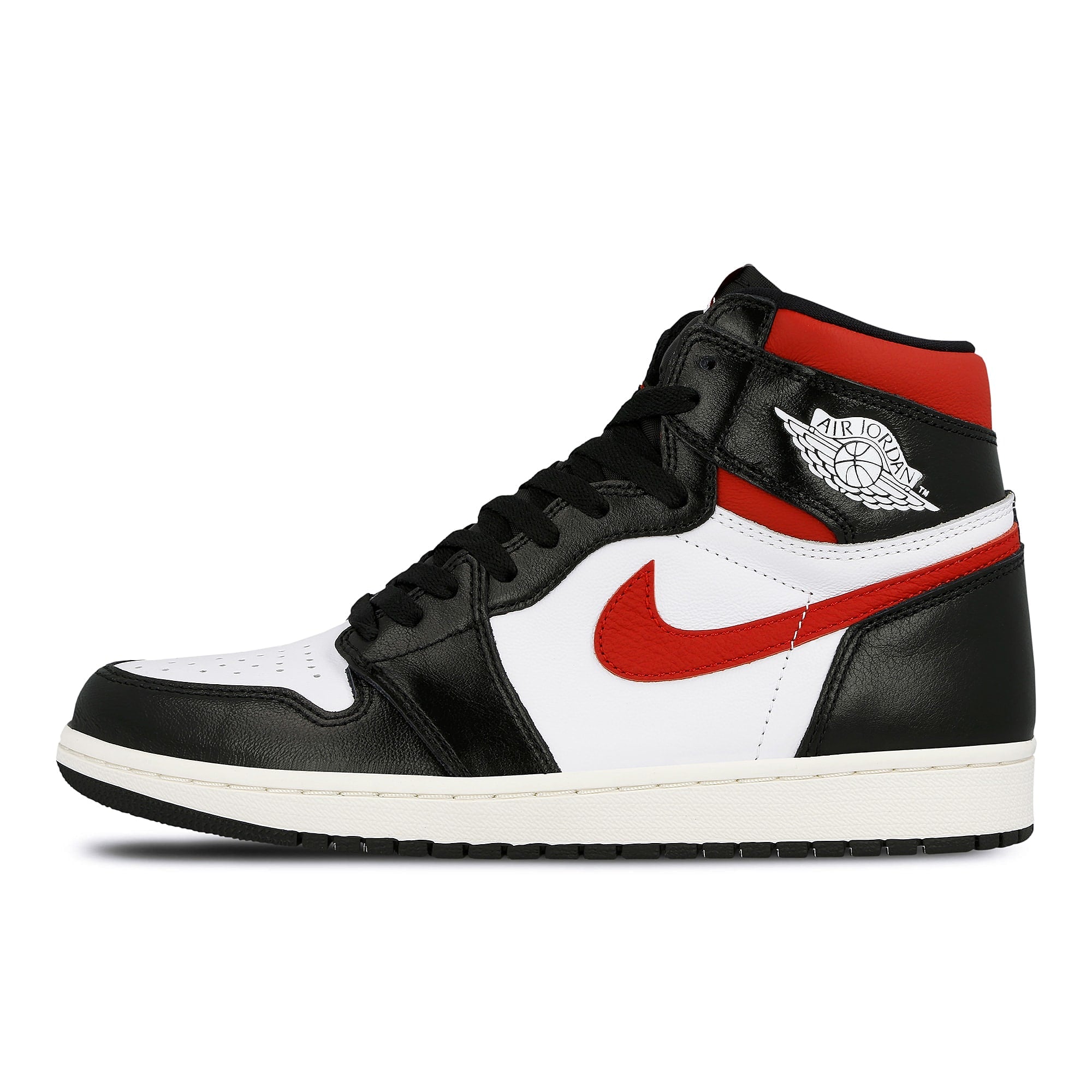Jordan Air Jordan 1 Retro High OG Black / Gym Red - White - Sail High Top Sneakers 555088 061 | Overkill