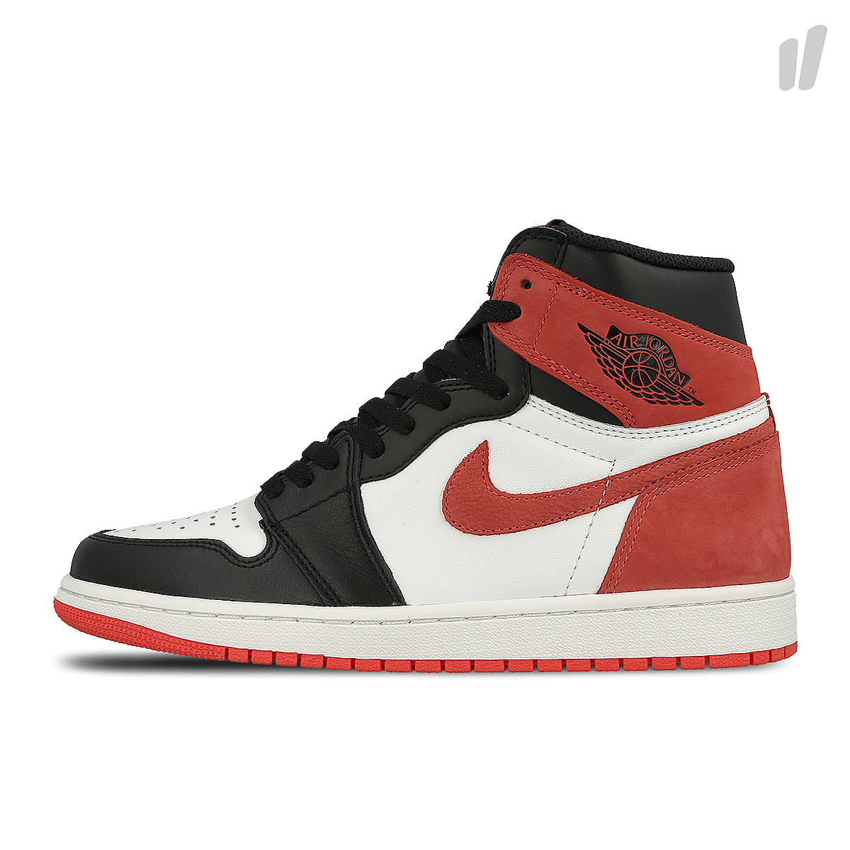 Jordan Air Jordan 1 Retro High OG Summit White / Track Red - Black High Top Sneakers 555088 112 | Overkill