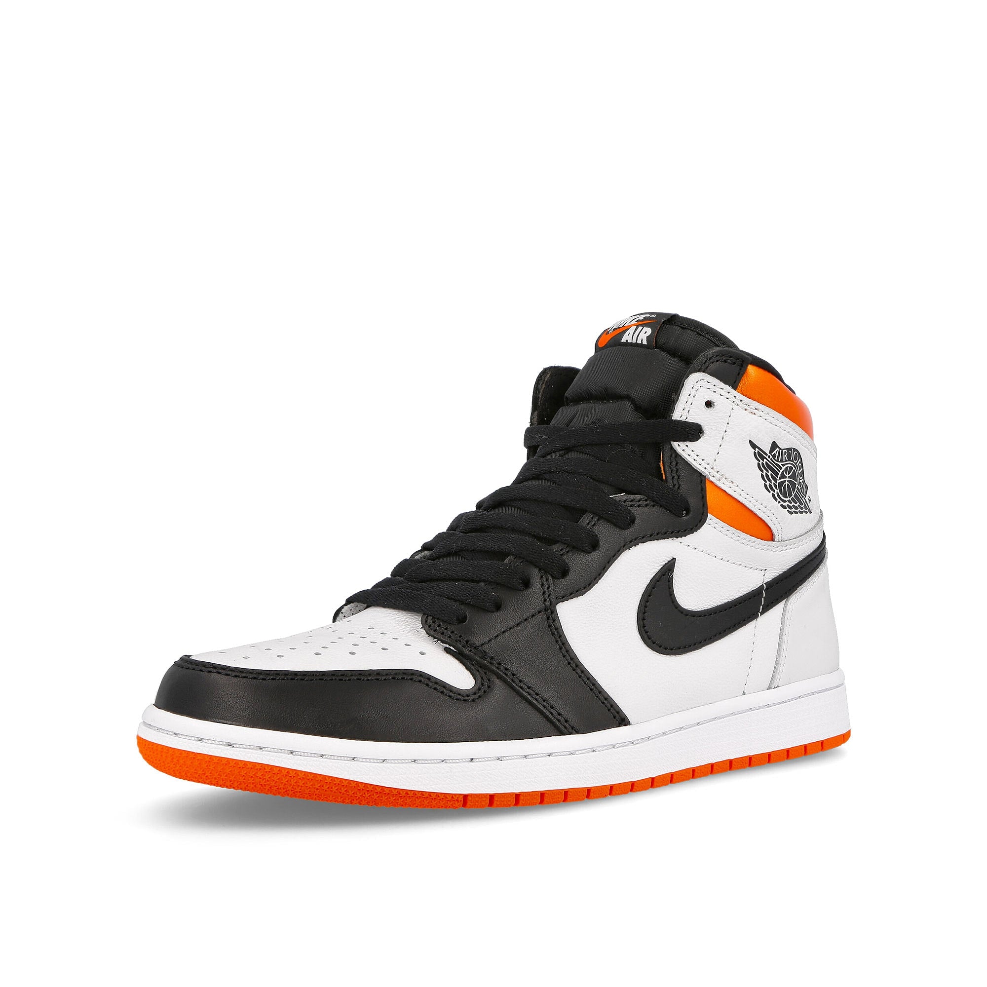 Jordan Air Jordan 1 Retro High OG White / Black - Electro Orange Detailfoto | Overkill