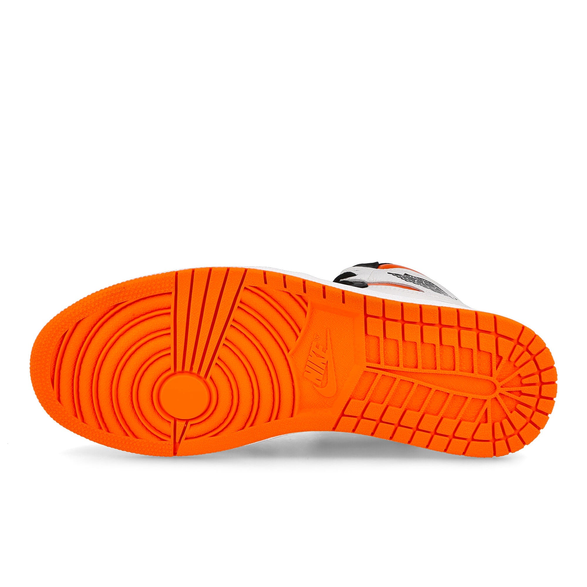 Jordan Air Jordan 1 Retro High OG White / Black - Electro Orange Detail view 2 | Overkill