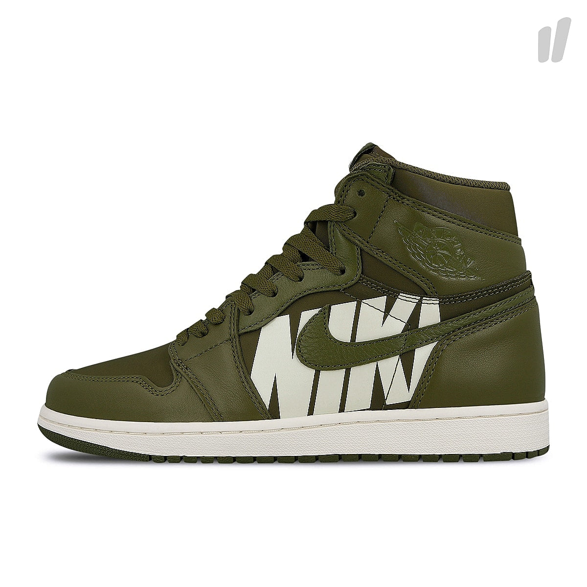 Jordan Air Jordan 1 Retro High OG Olive Canvas / Sail High Top Sneakers 555088 300 | Overkill
