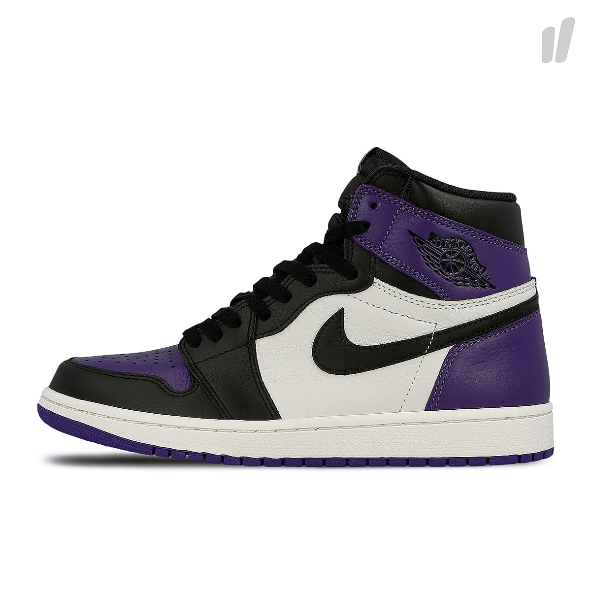 Jordan Air Jordan 1 Retro High OG Court Purple / Black - Sail High Top Sneakers 555088 501 | Overkill