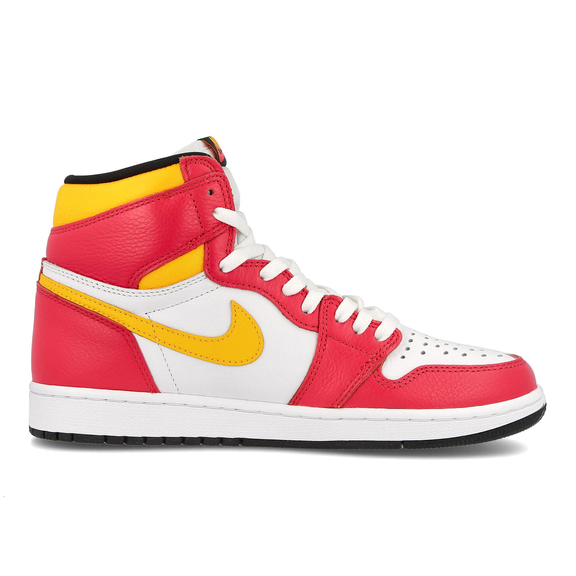 Jordan Air Jordan 1 Retro High OG Light Fusion Red / Black - White - Laser Orange Material | Overkill