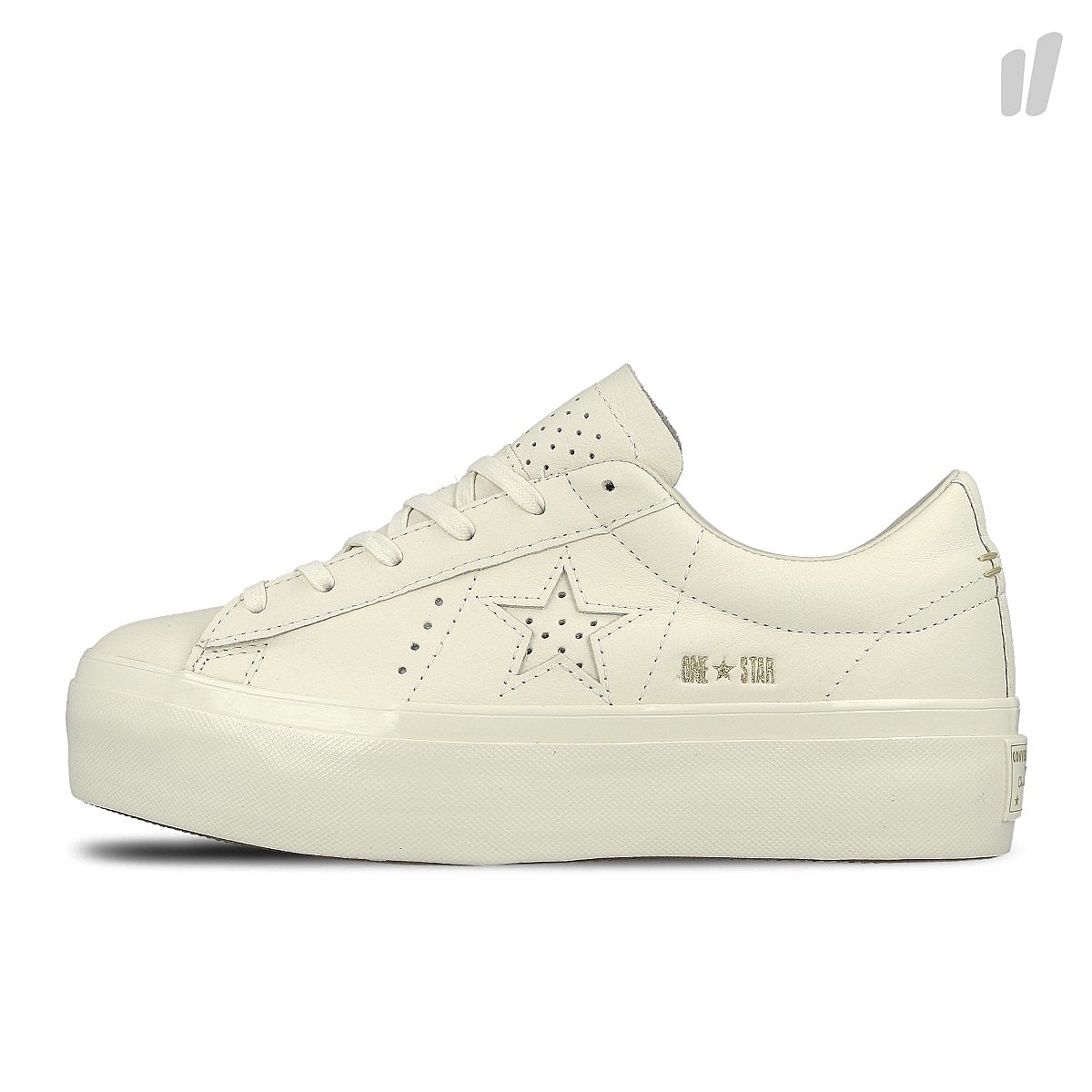 Converse one star platform ox Egret-Egret-Egret Sneakers 559899C | Overkill