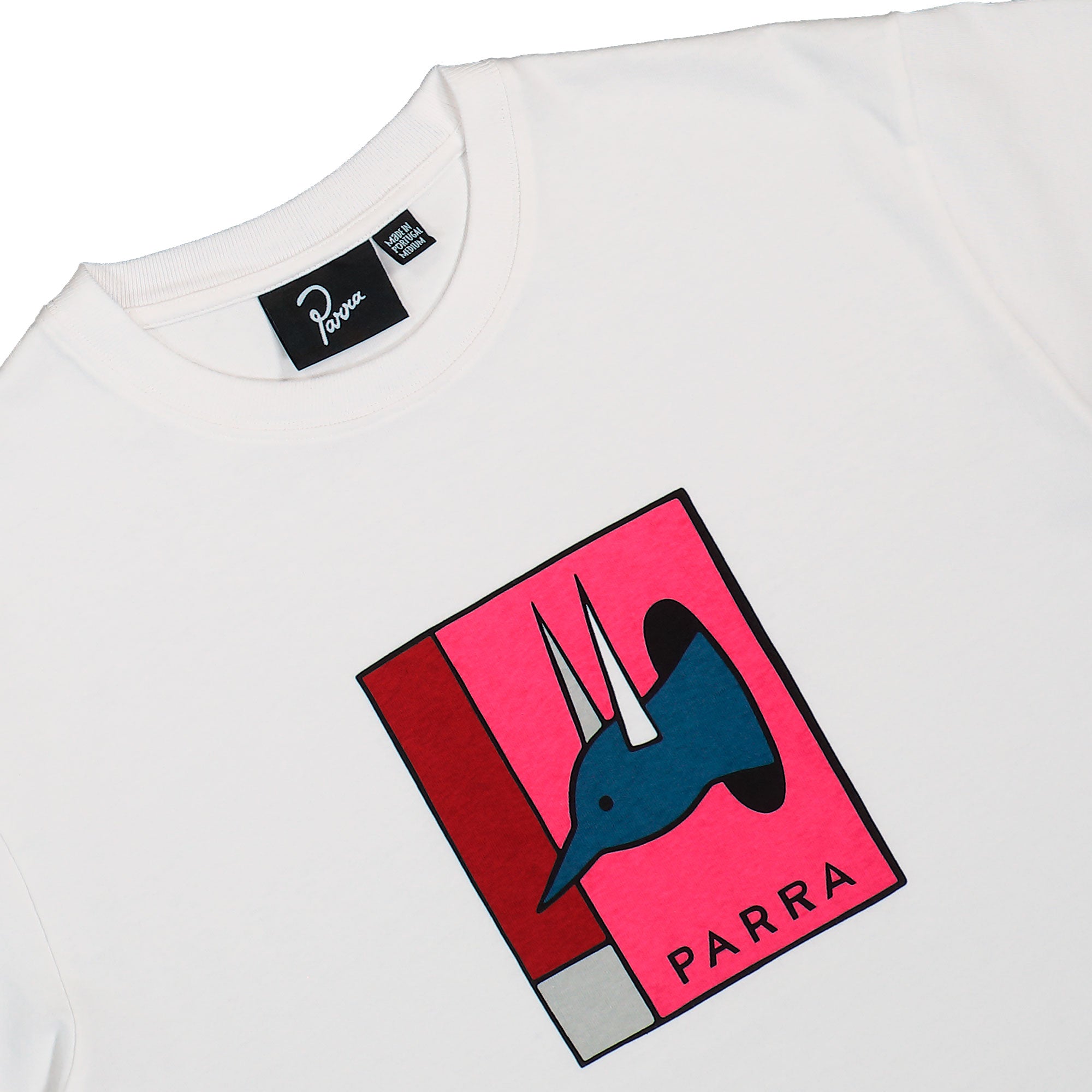 Parra The Hunted T-Shirt White T-Shirt 56100 Detailfoto | Overkill