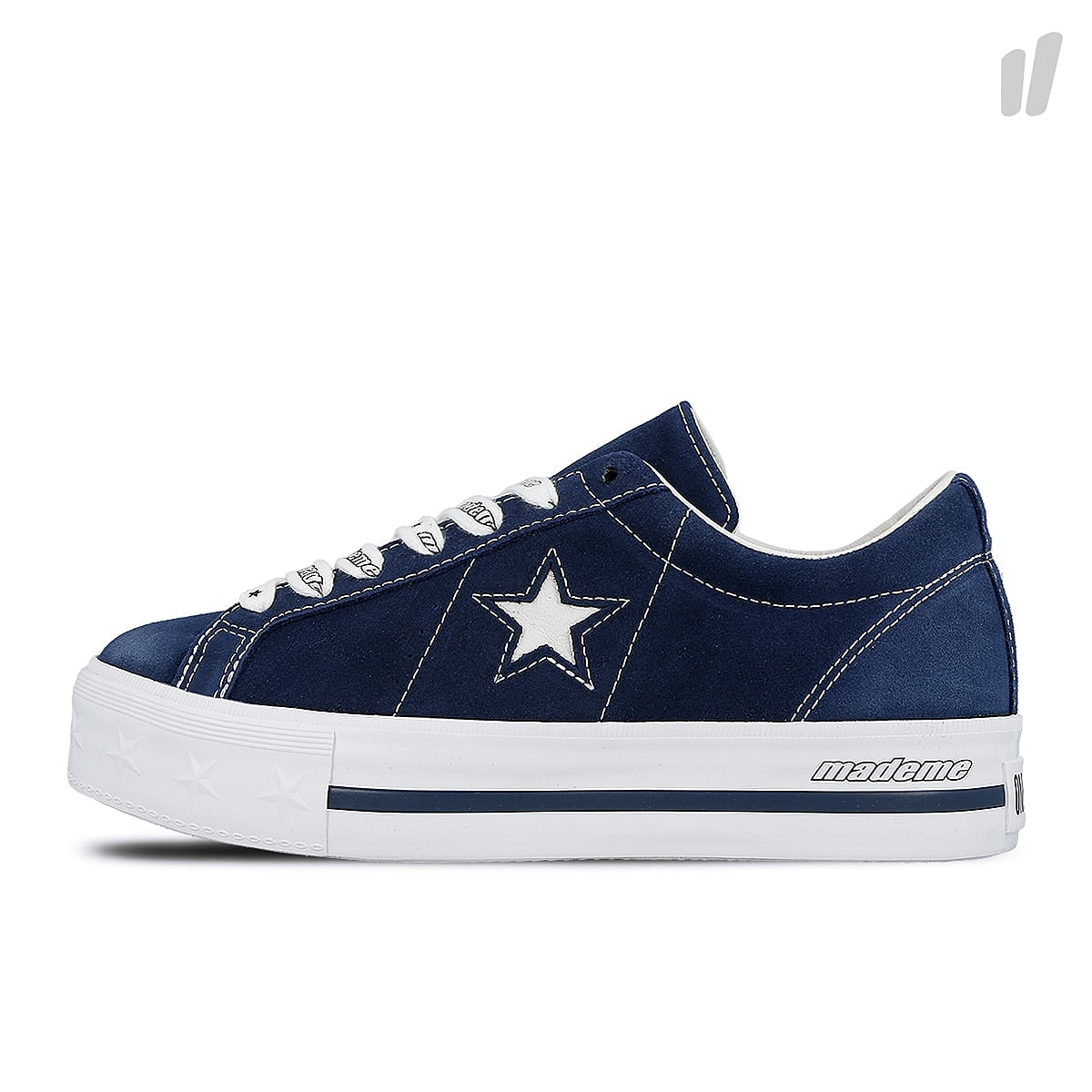 Converse one star platform ox Medieval Blue / White Sneakers 562960C | Overkill