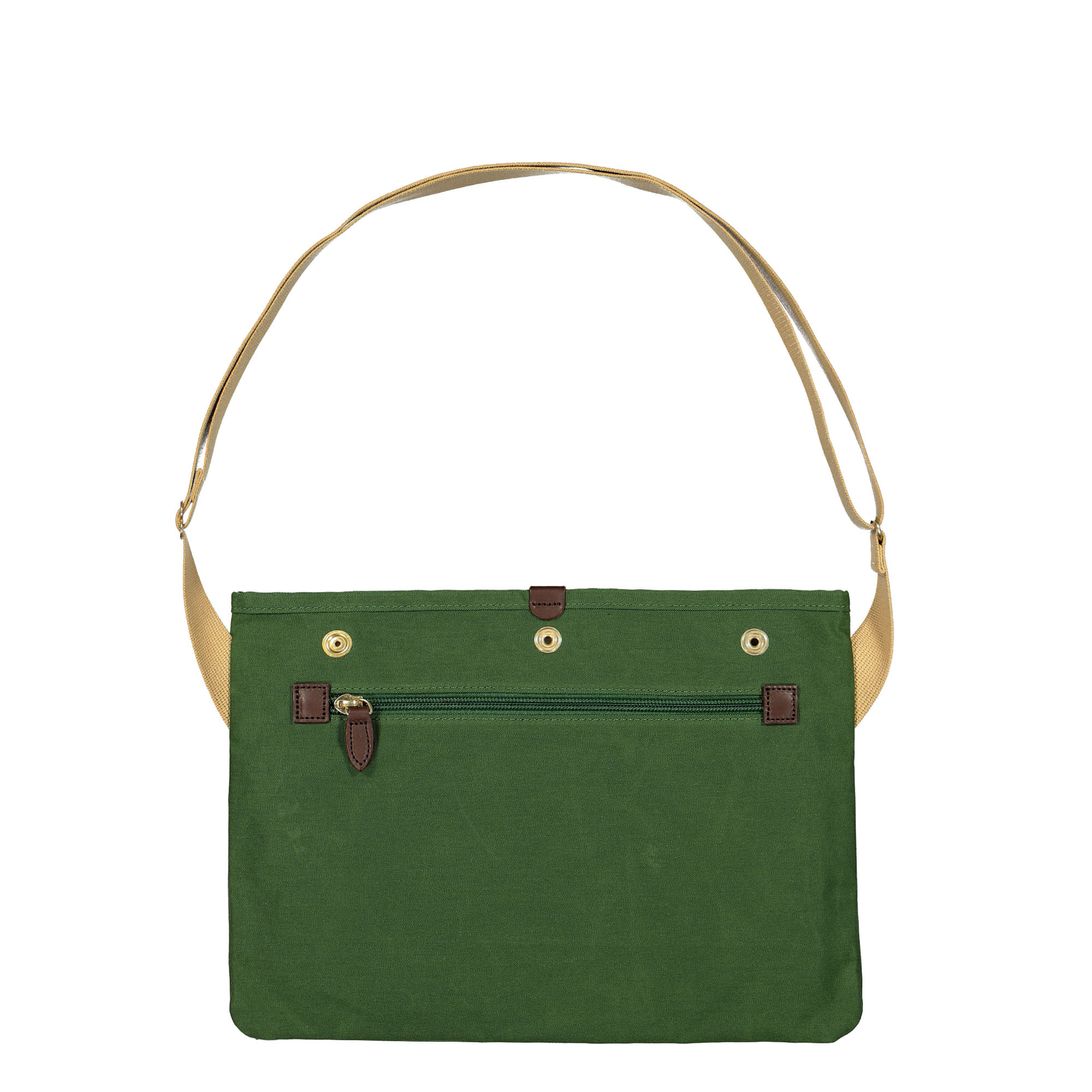 Porter-Yoshida & Co. Coppi Sacoche Green Shoulder & Cross Body Bags Close-up | Overkill