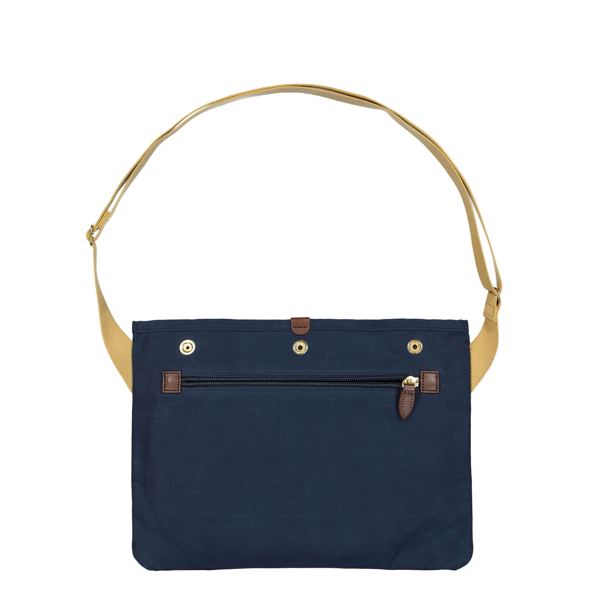 Porter-Yoshida & Co. Coppi Sacoche Navy Shoulder & Cross Body Bags Close-up | Overkill