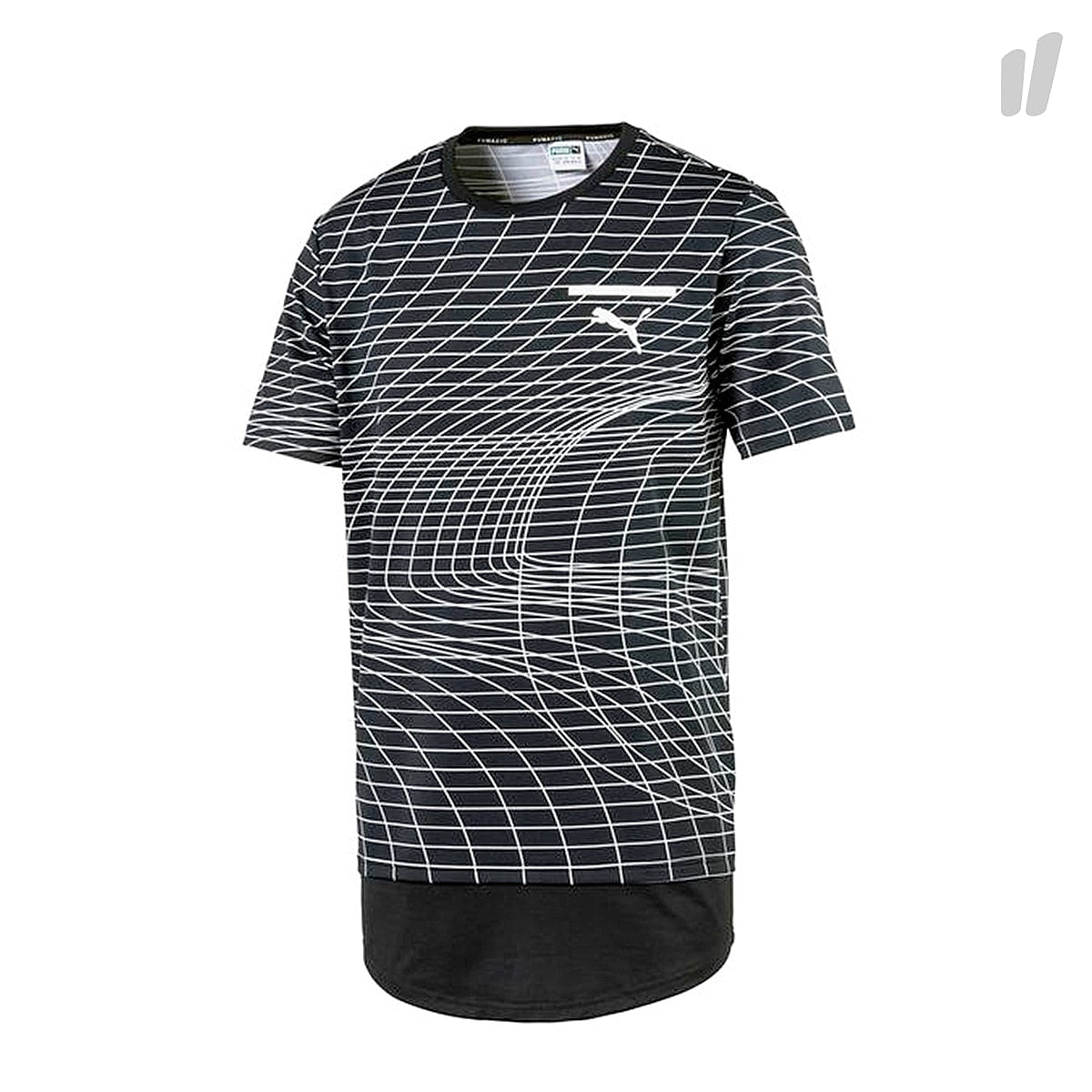 Puma Evo Long Tee Grid Black T-Shirts 573345 01 | Overkill