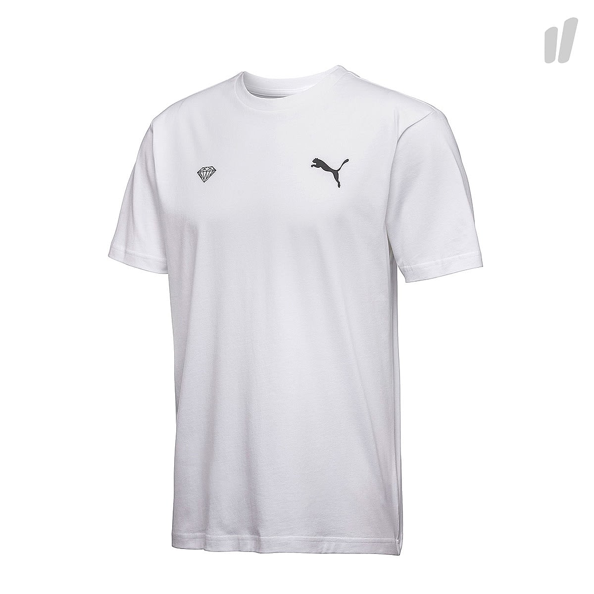 Puma Logo Tee Puma White T-Shirts 575358 52 | Overkill