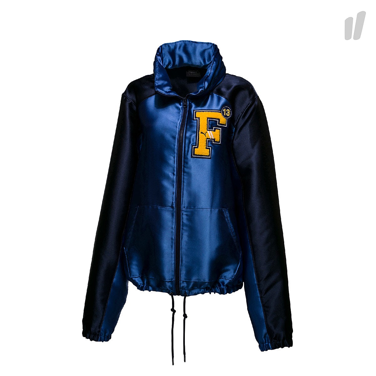 Puma Wmns Satin Hooded Track Jacket Evening Blue Track Jackets 575713 01 | Overkill