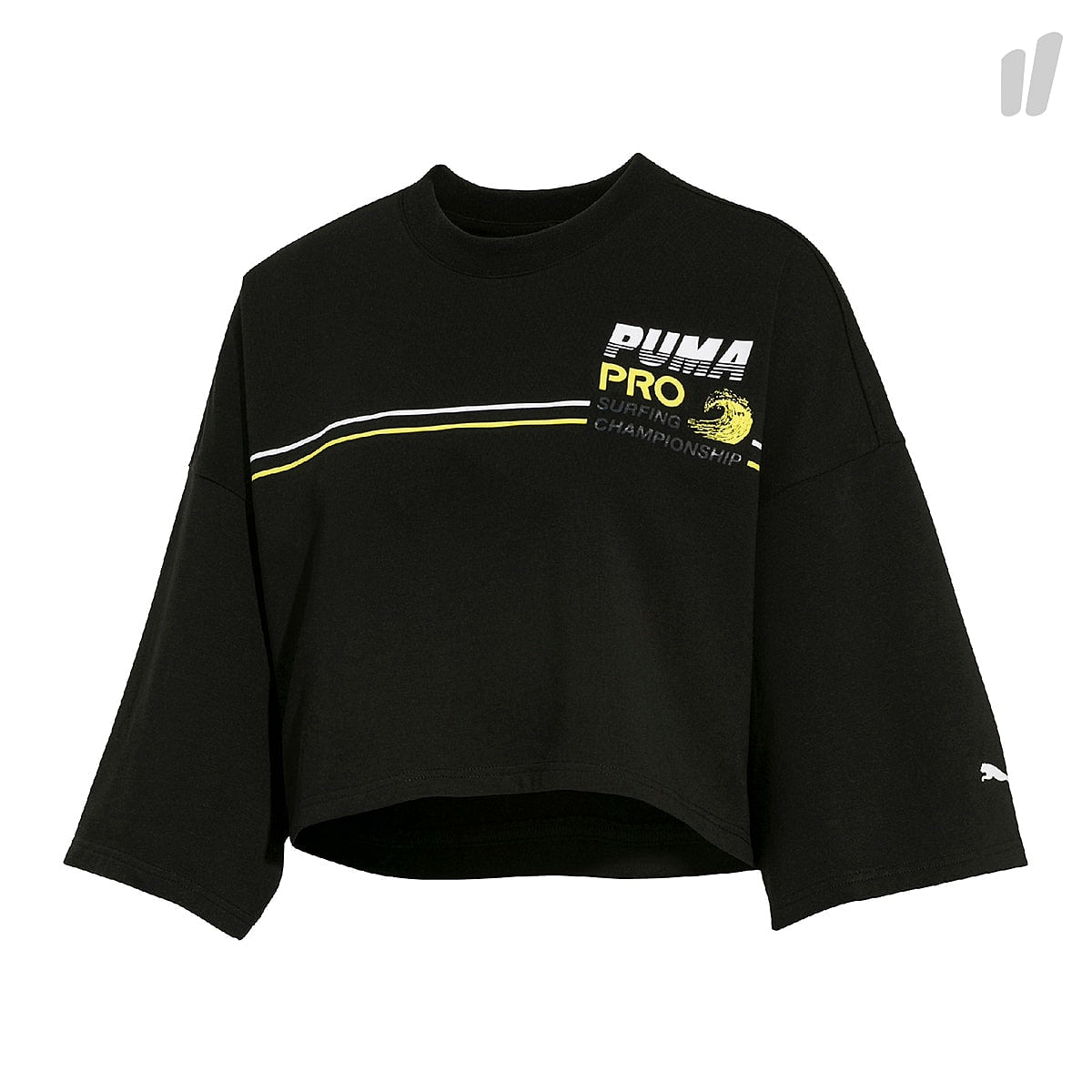 Puma Wmns Cropped Crew Neck Tee Bay T-Shirts 577442 01 | Overkill