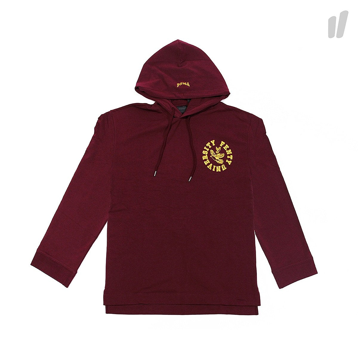 Puma Wmns LS Back Lacing Hoodie Tawny Port Hoodies 575874 02 | Overkill