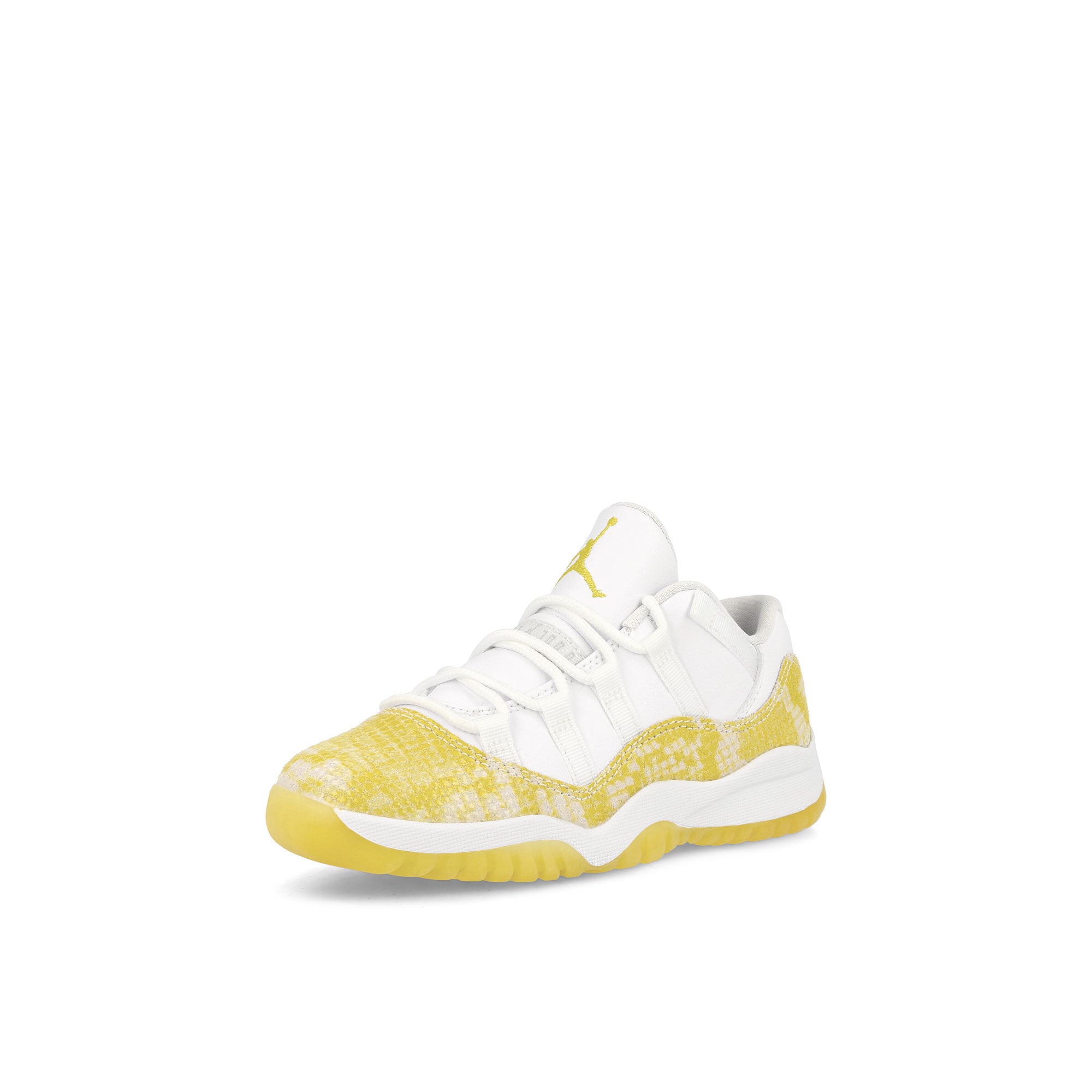 Jordan Jordan 11 Retro Low PS White / Tour Yellow - Tour Yellow - Sail Sneakers Close Up | Overkill