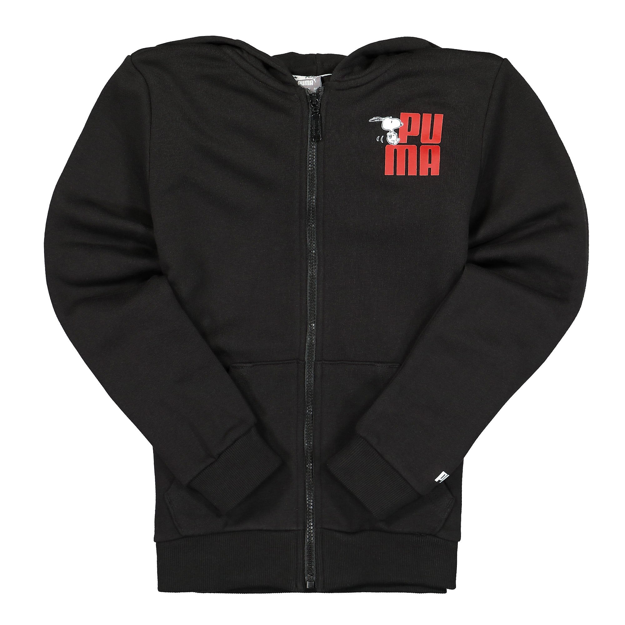Puma Full Zip Hoodie Puma Black Hoodies 589364 01 | Overkill