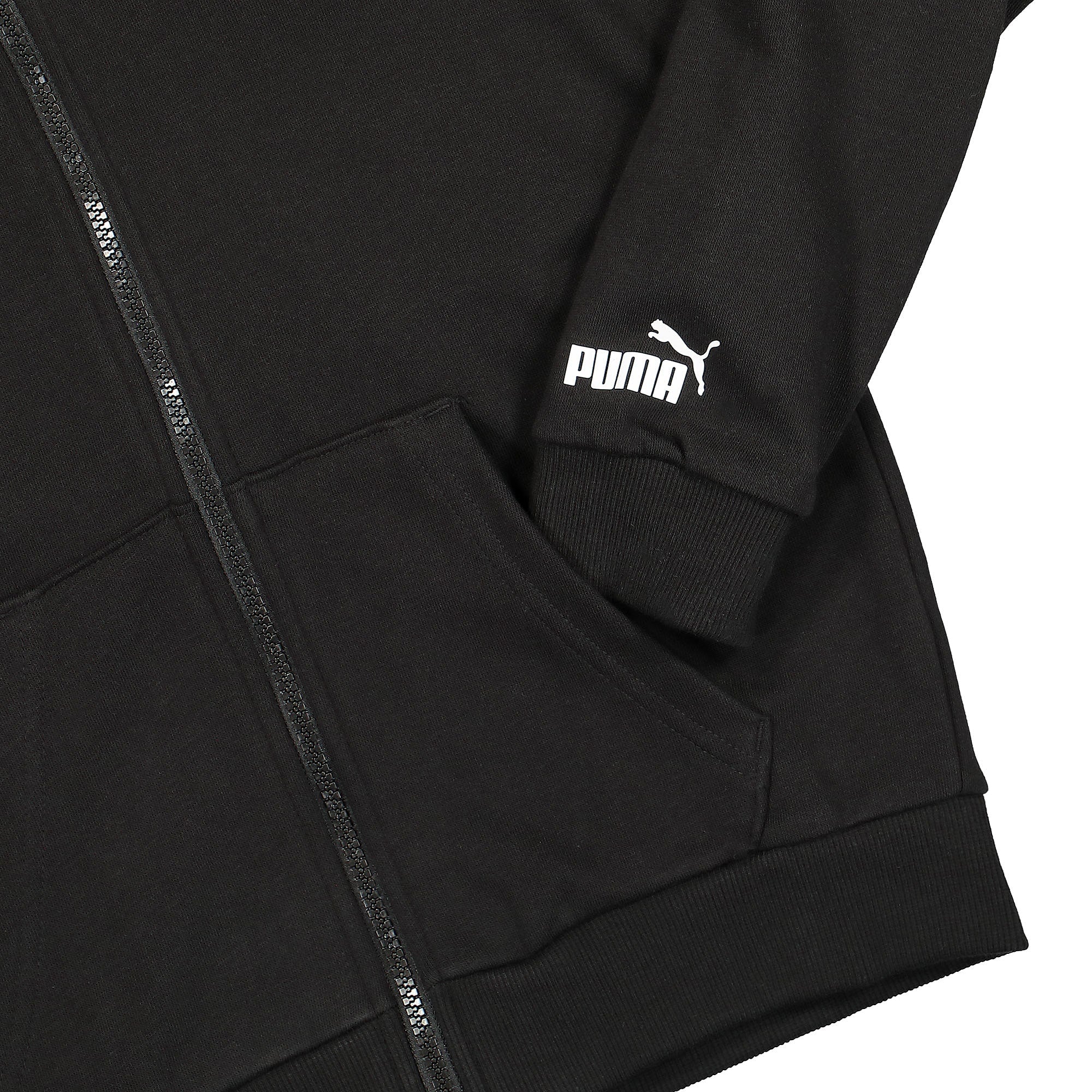 Puma Full Zip Hoodie Puma Black Hoodies Detailfoto | Overkill