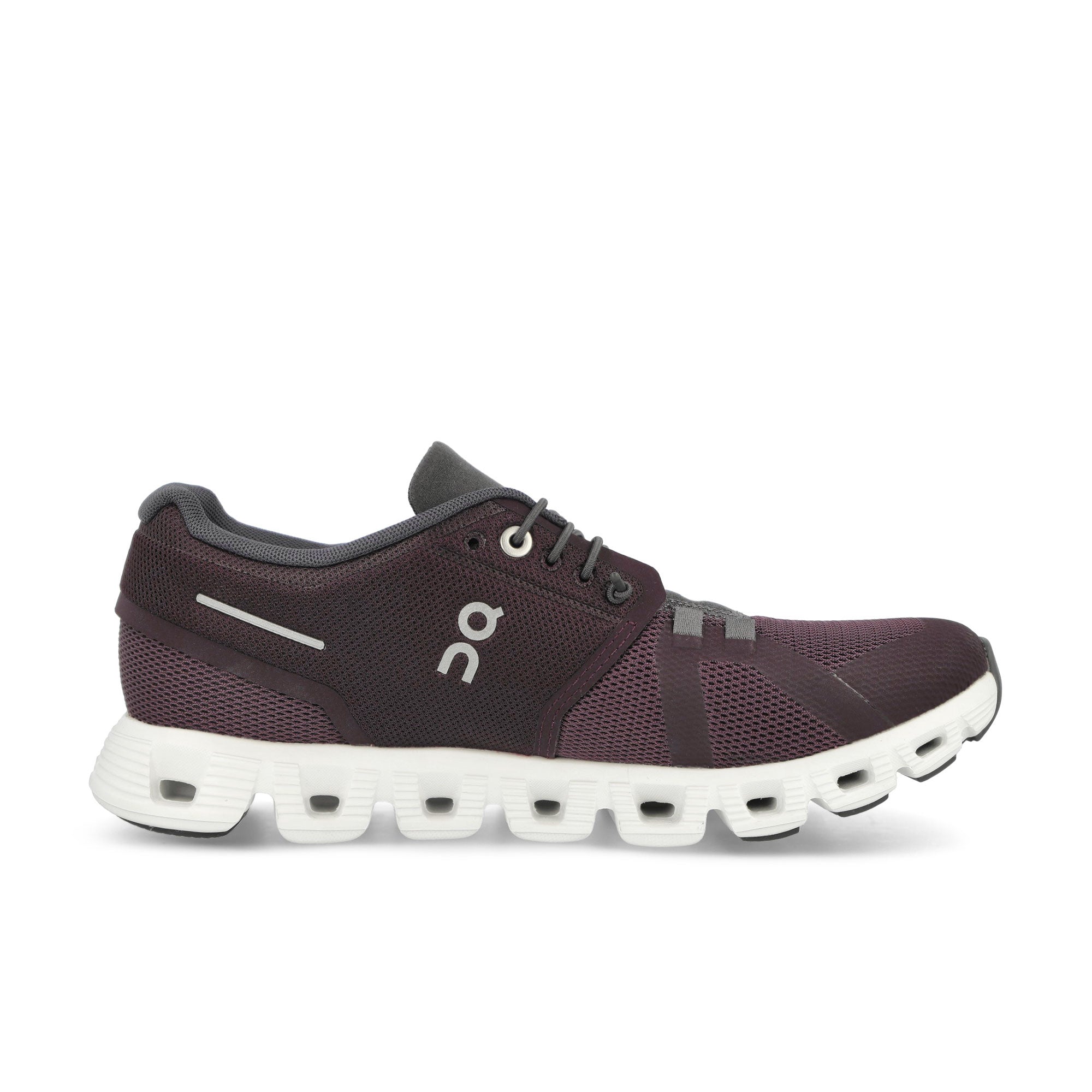 On Cloud 5 Mullberry / Eclipse Low Top Sneakers Silhouette | Overkill
