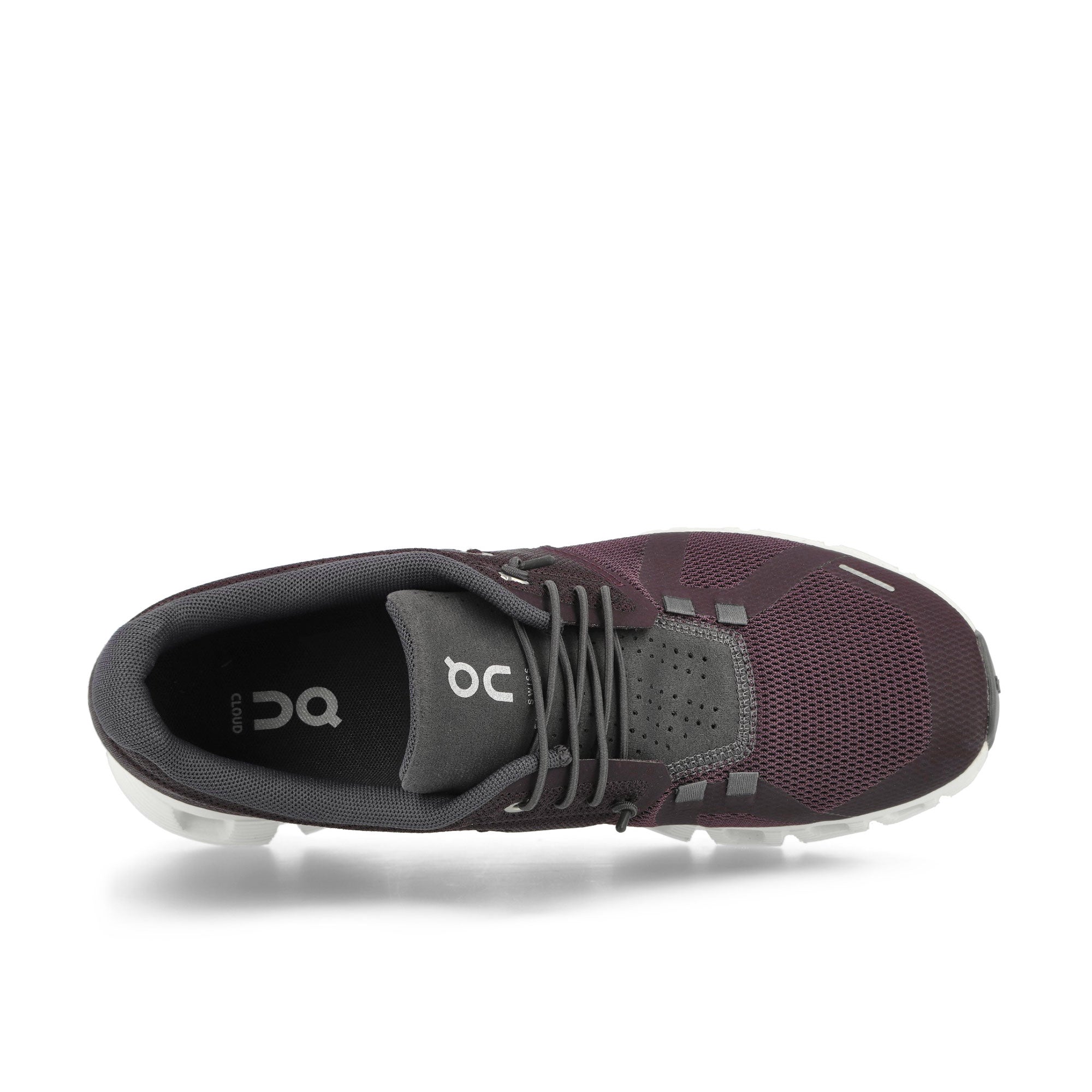 On Cloud 5 Mullberry / Eclipse Low Top Sneakers Detail View 1 | Overkill