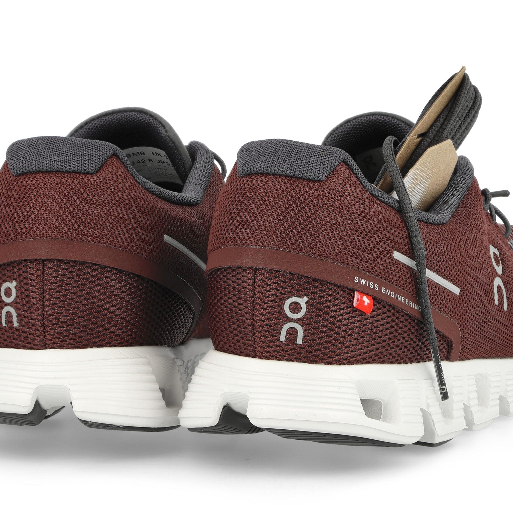 On Cloud 5 Ox / Shadow Low Top Sneakers Detailfoto | Overkill