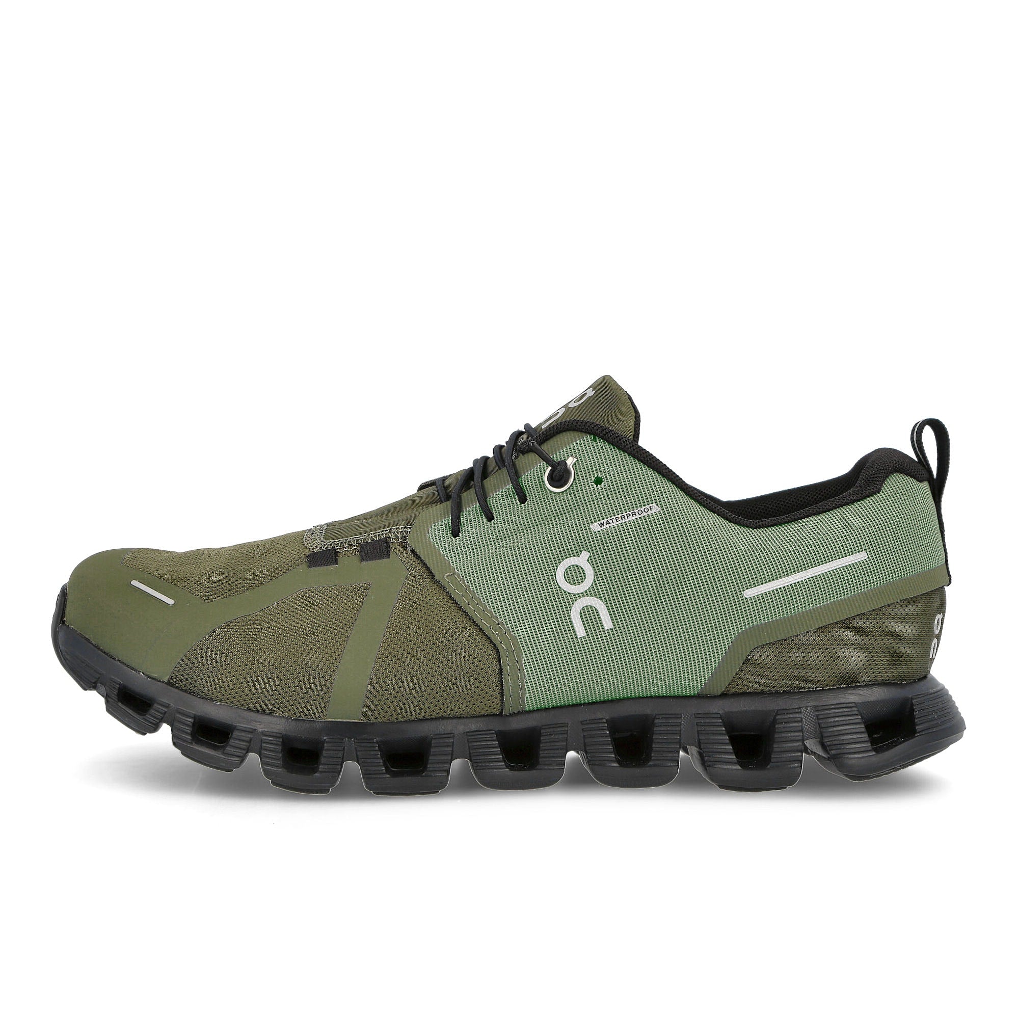On cloud 5 waterproof Olive-Black Low Top Sneakers 59.98840 | Overkill